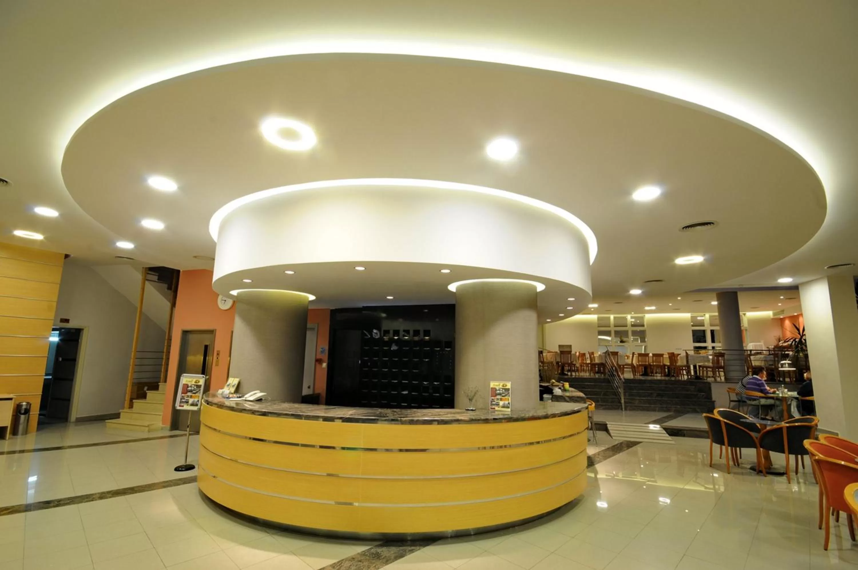 Lobby or reception in Maritina Hotel