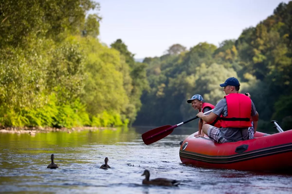 Canoeing in Villasol