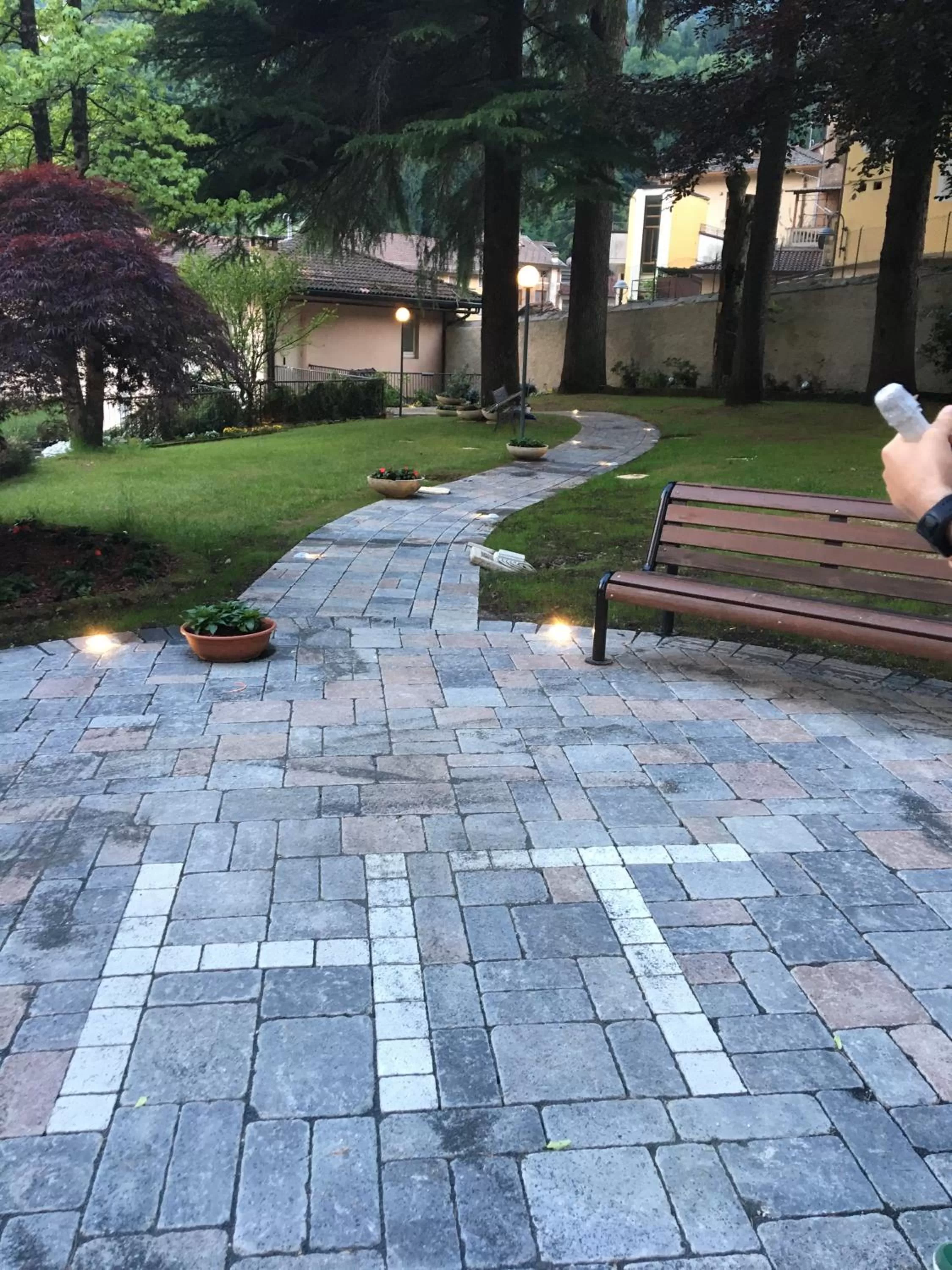 Garden view in Hotel Trettenero