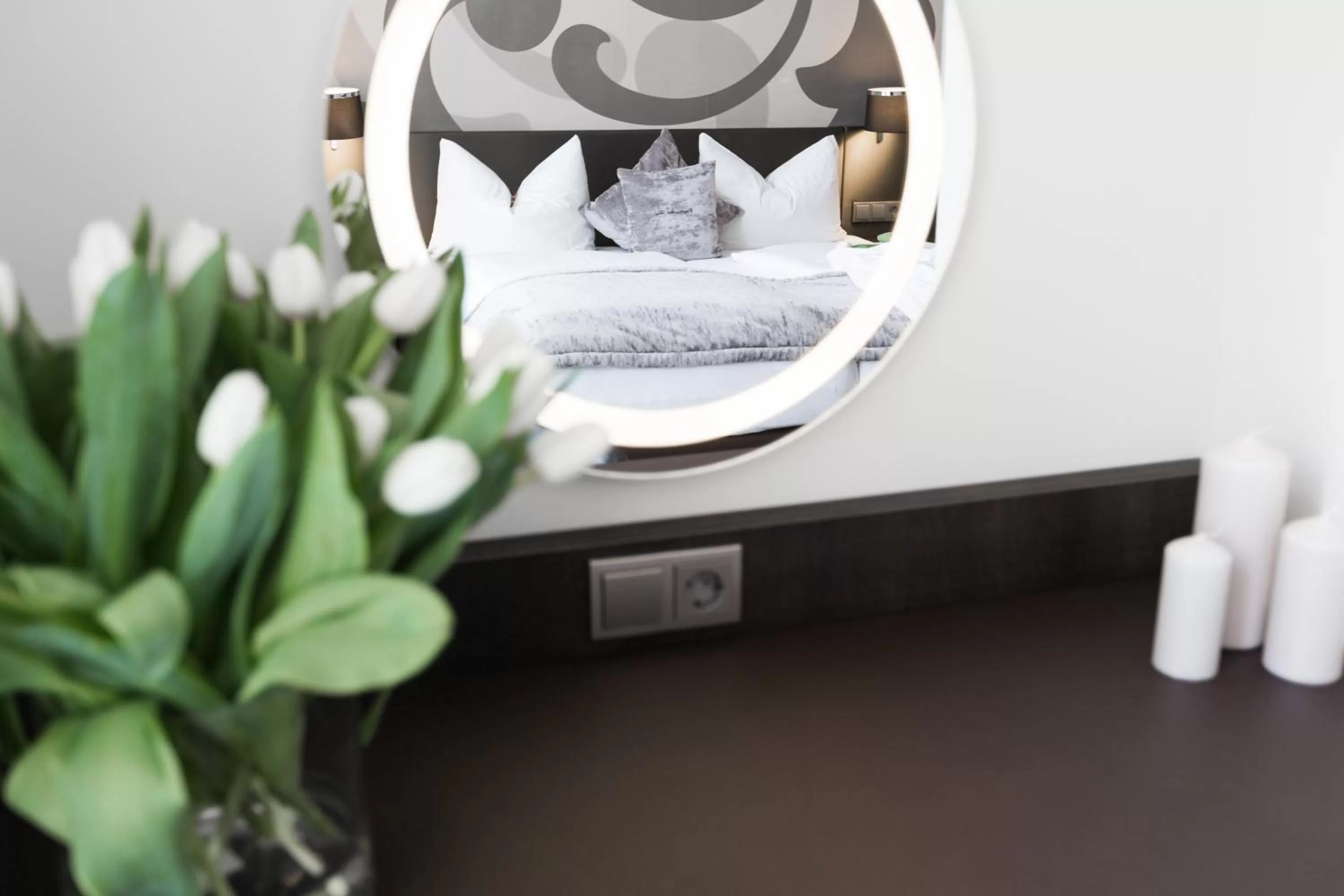 Bedroom, Bed in Hotel SONATA