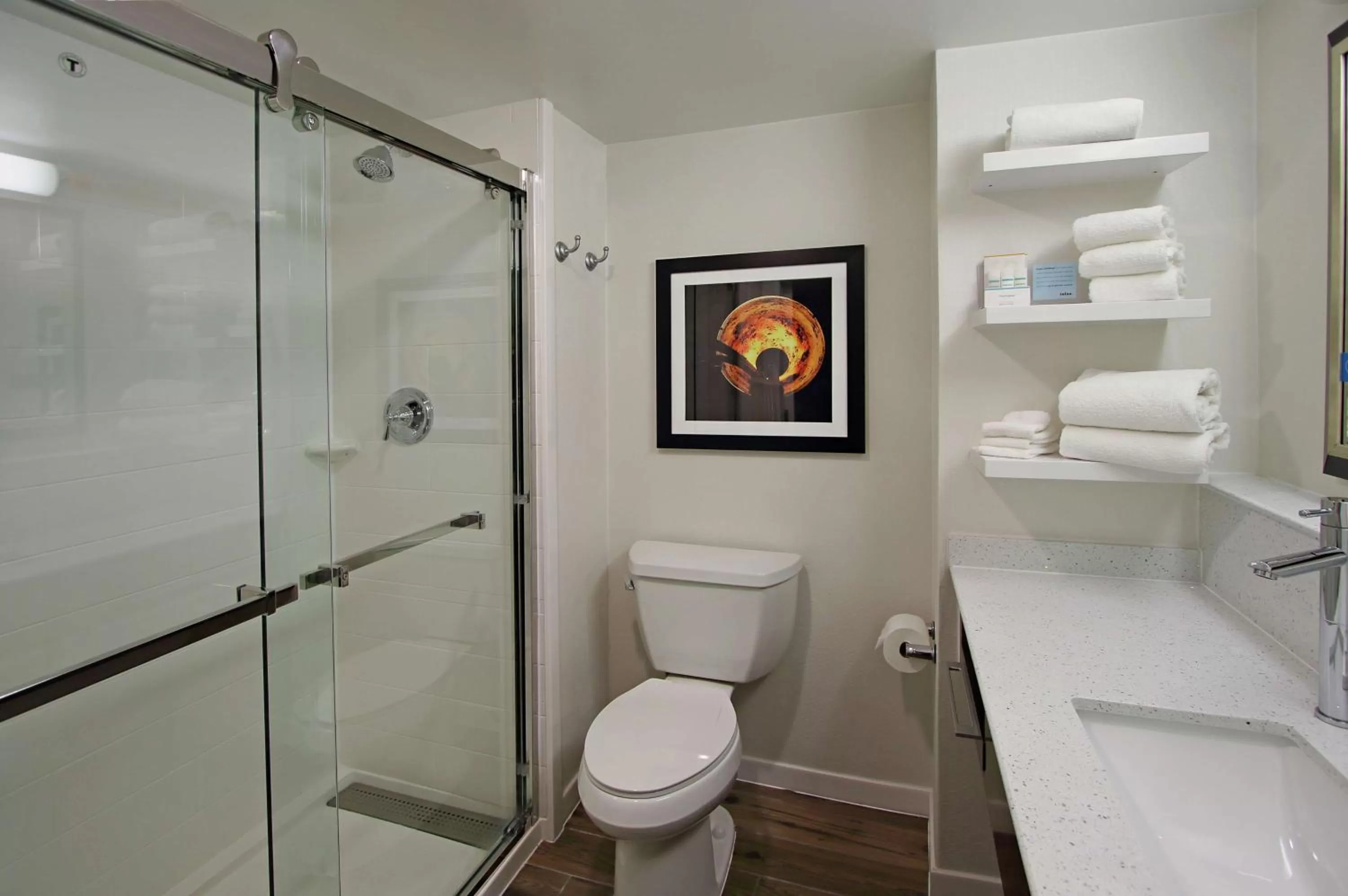 Bathroom in Hampton Inn Philadelphia-Great Valley