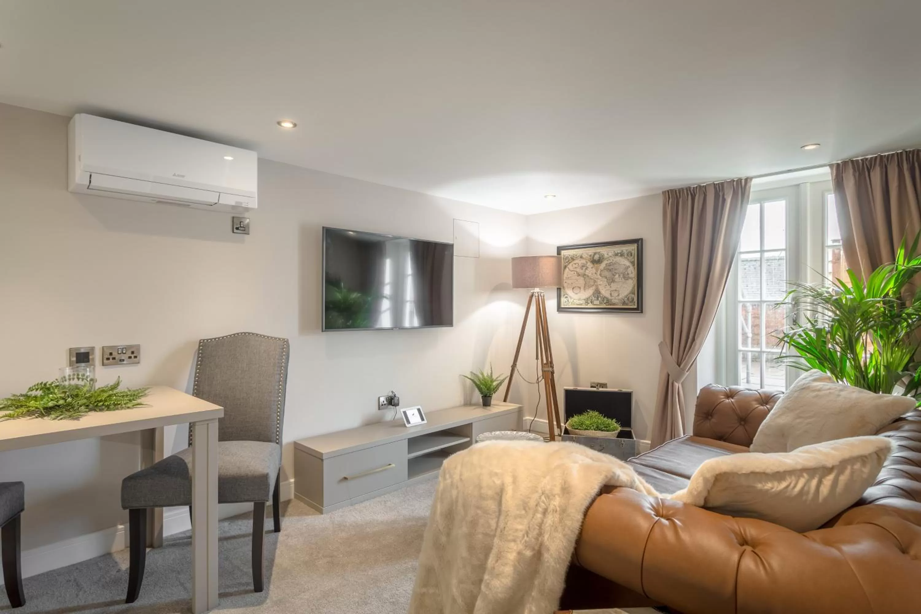 Living room in Heritage Mews Nottingham