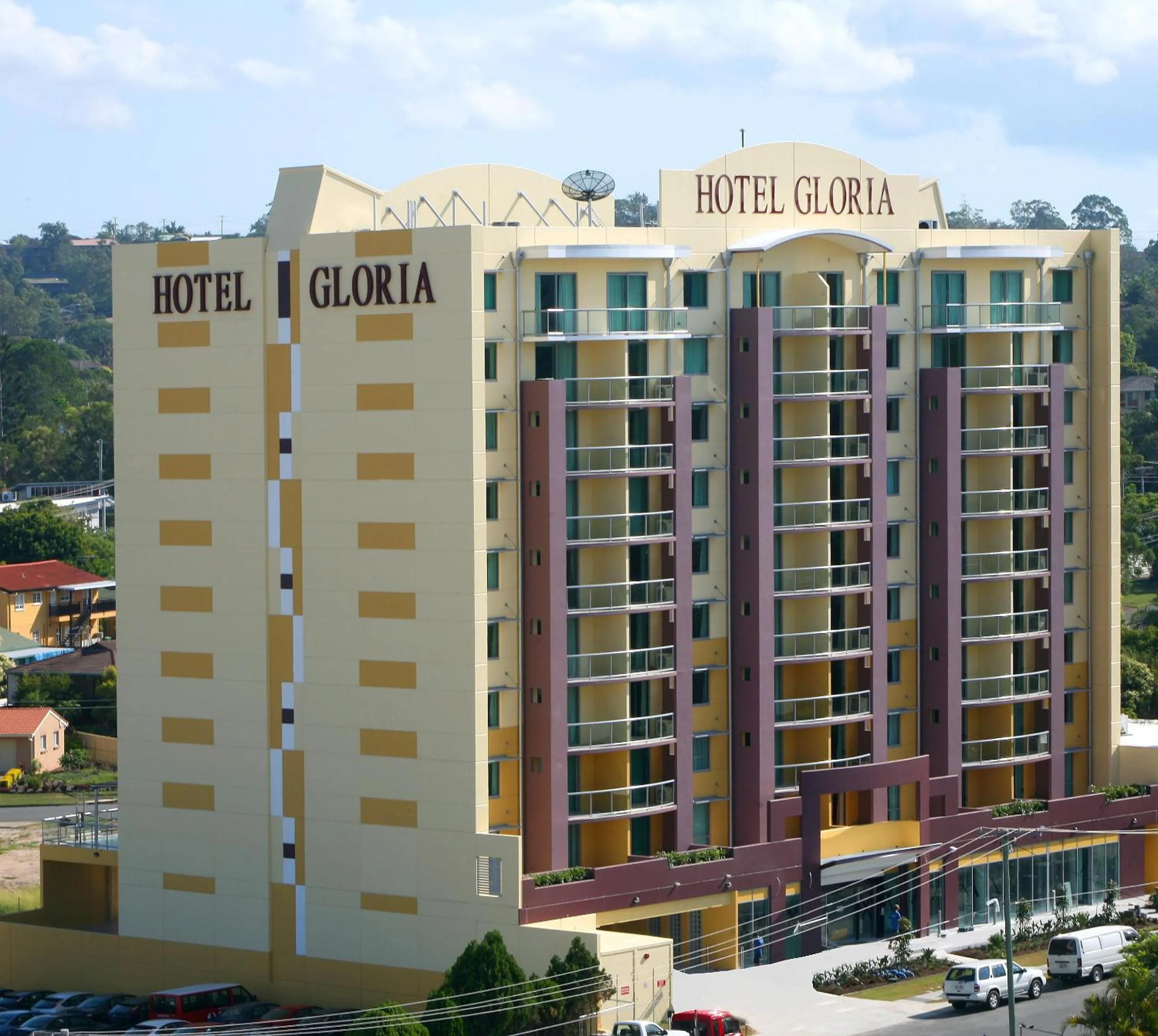 Property building in Hotel Gloria
