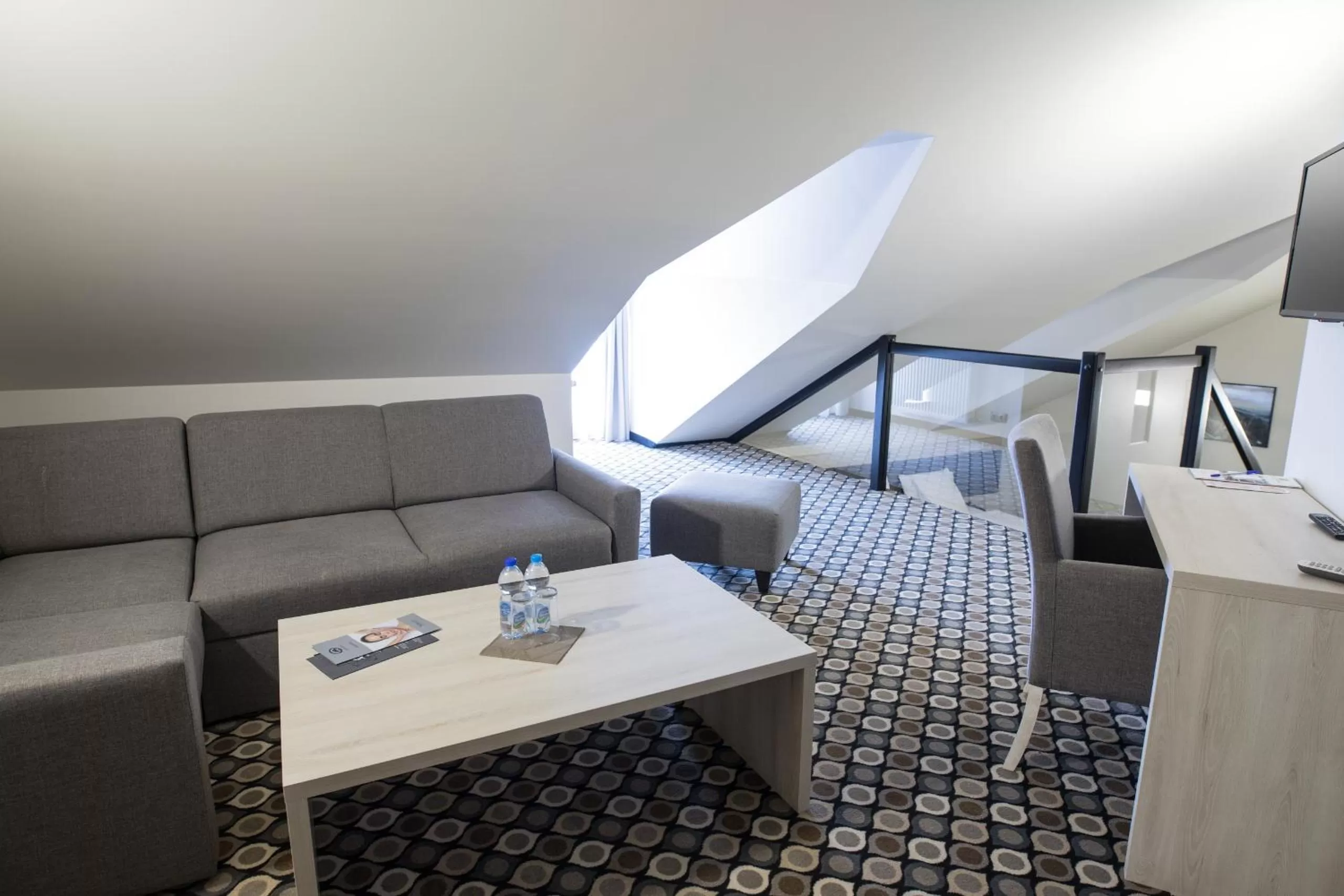 Seating Area in Hotel Restauracja Piwnica Rycerska