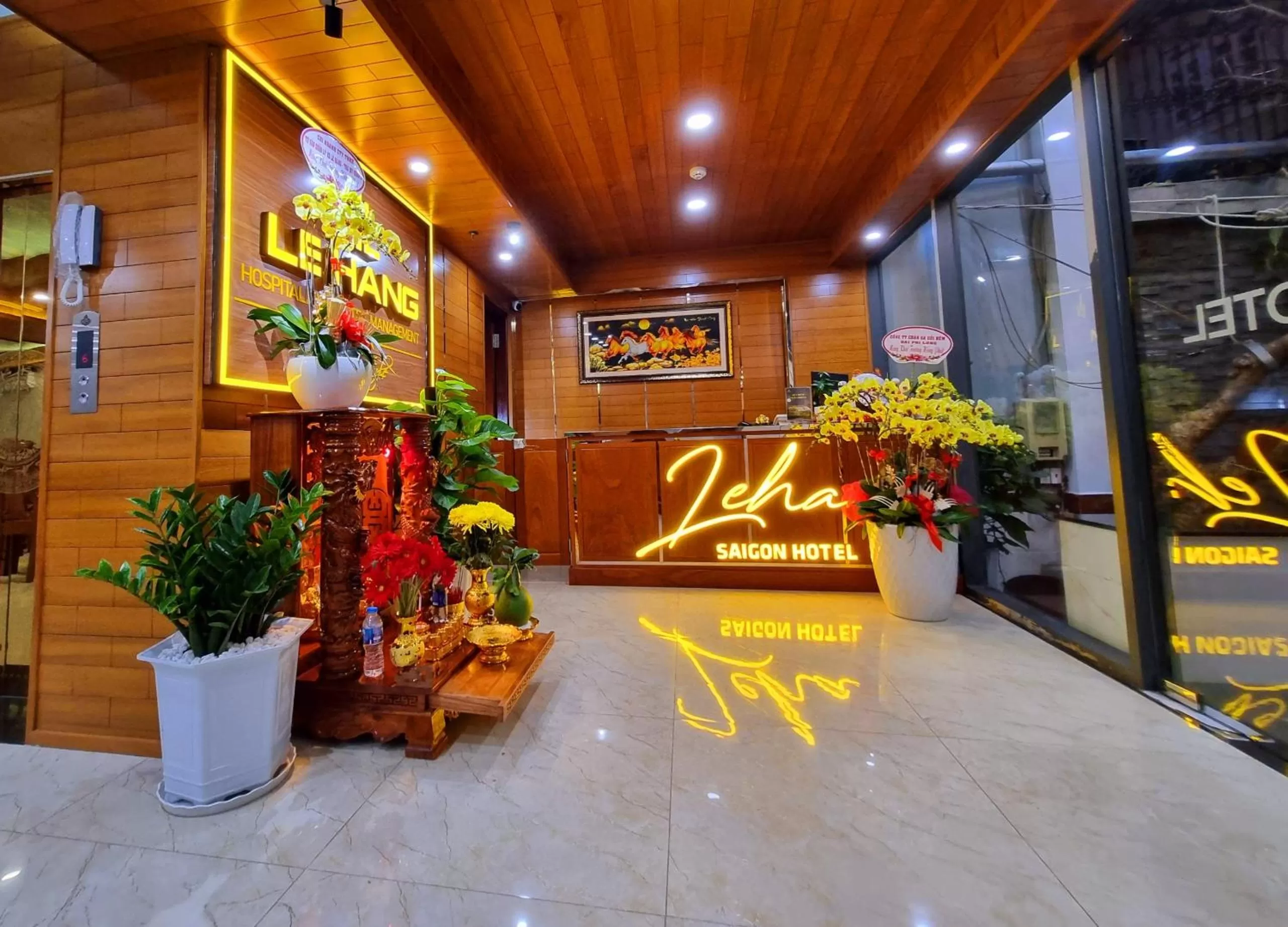 Property logo or sign, Lobby/Reception in LEHA Saigon Hotel Airport
