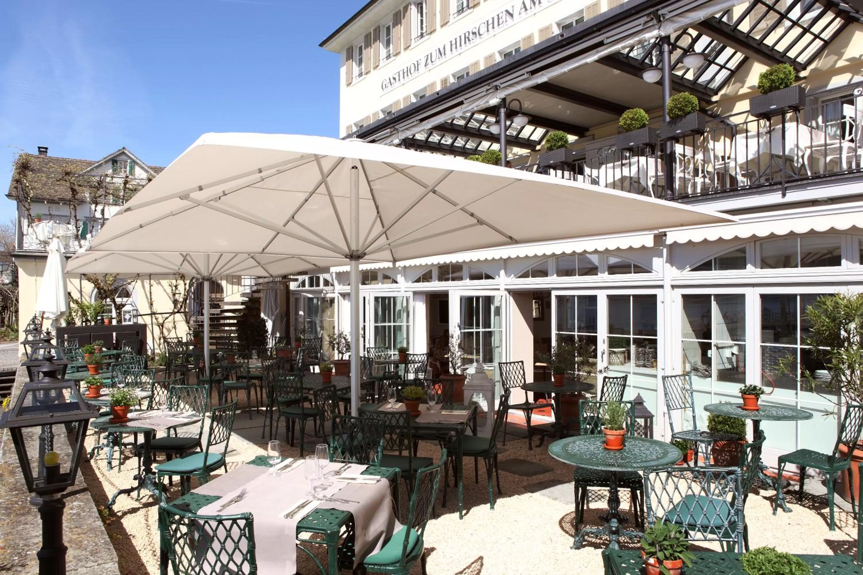 Garden in Hotel Hirschen am See