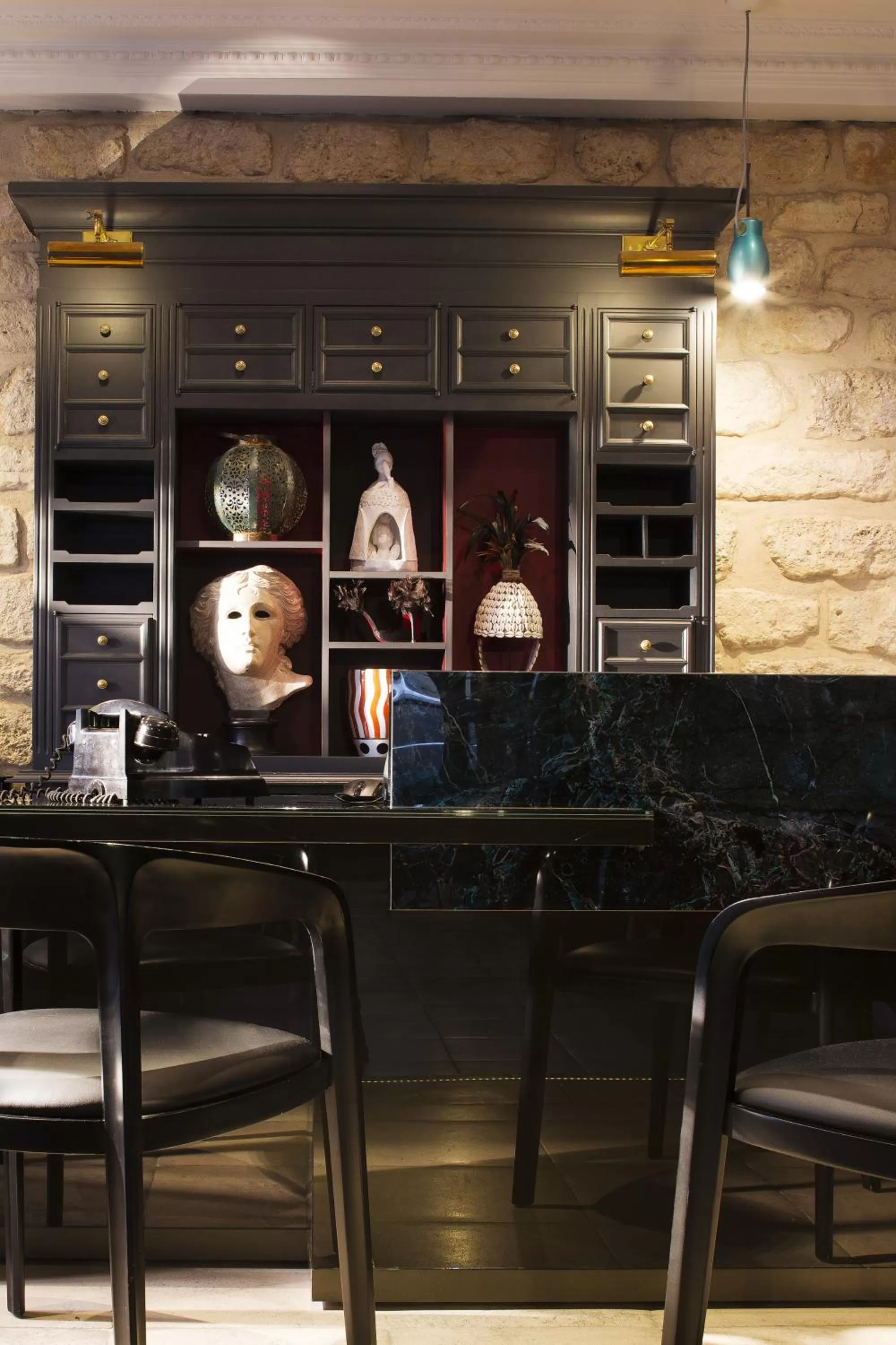 Lobby or reception in Hôtel Les Dames du Panthéon