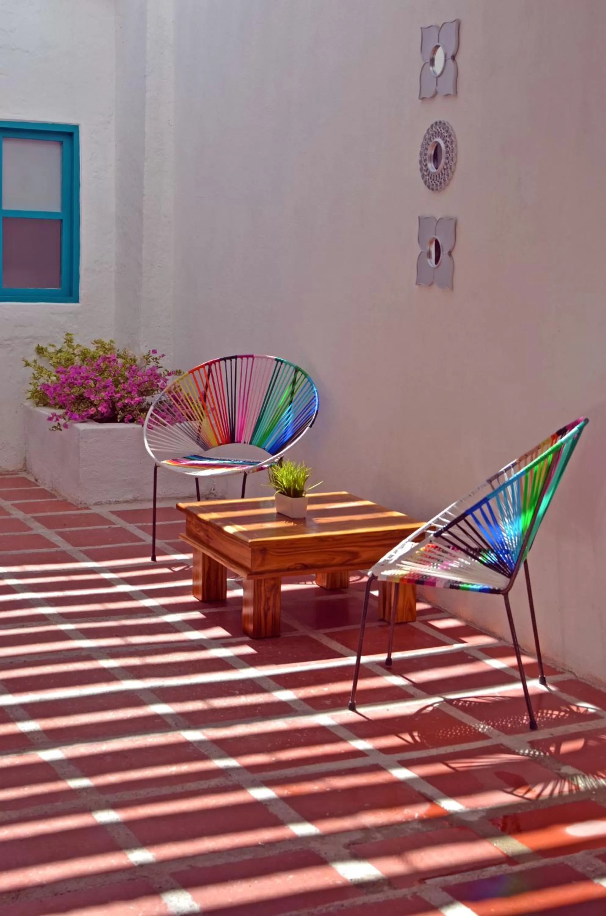 Living room, Seating Area in Faro de Alejandría Hostel