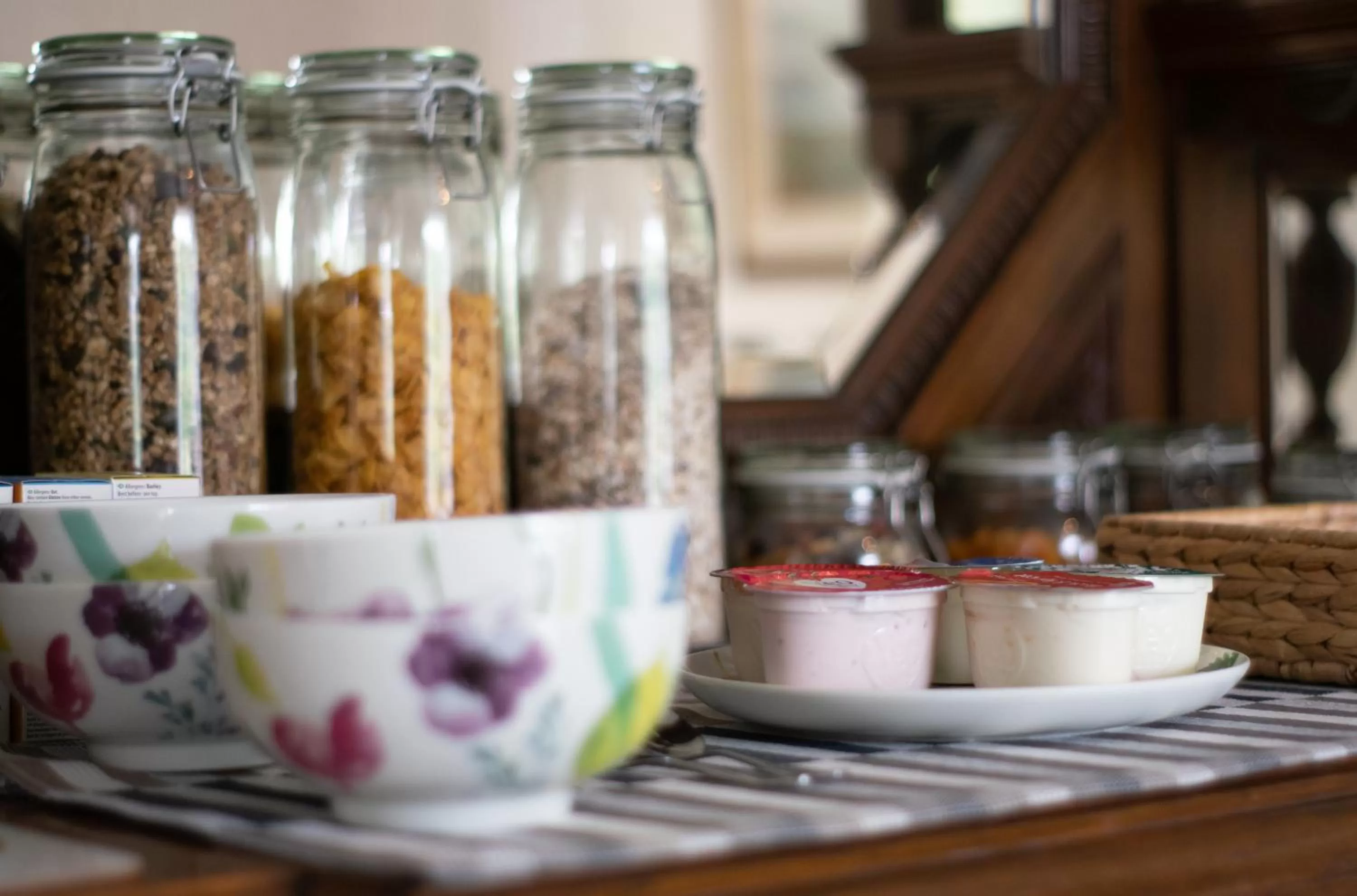 Food and drinks in Pontyclerc Farm House Bed and Breakfast