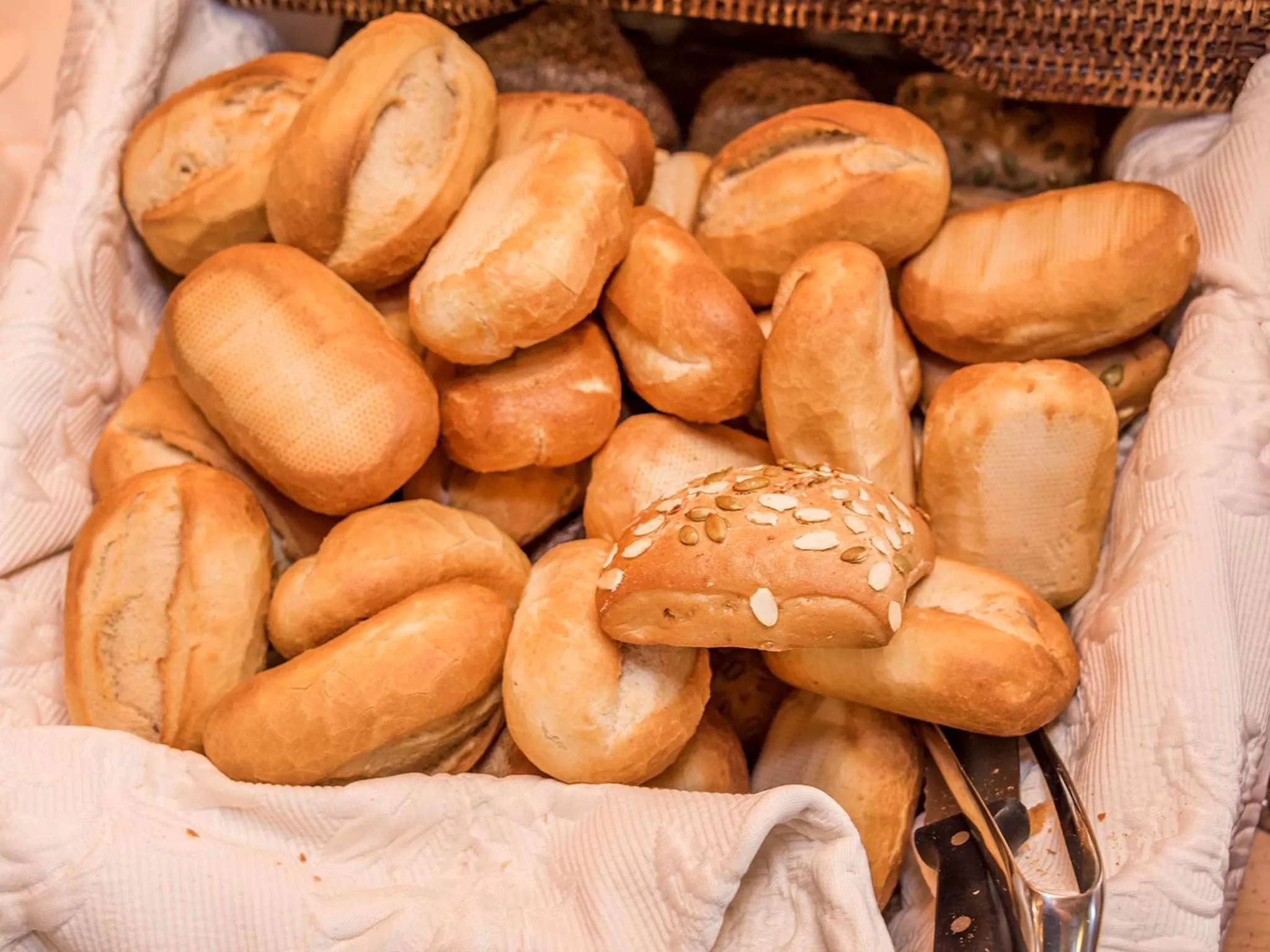 Buffet breakfast, Food in Hotel Mutz