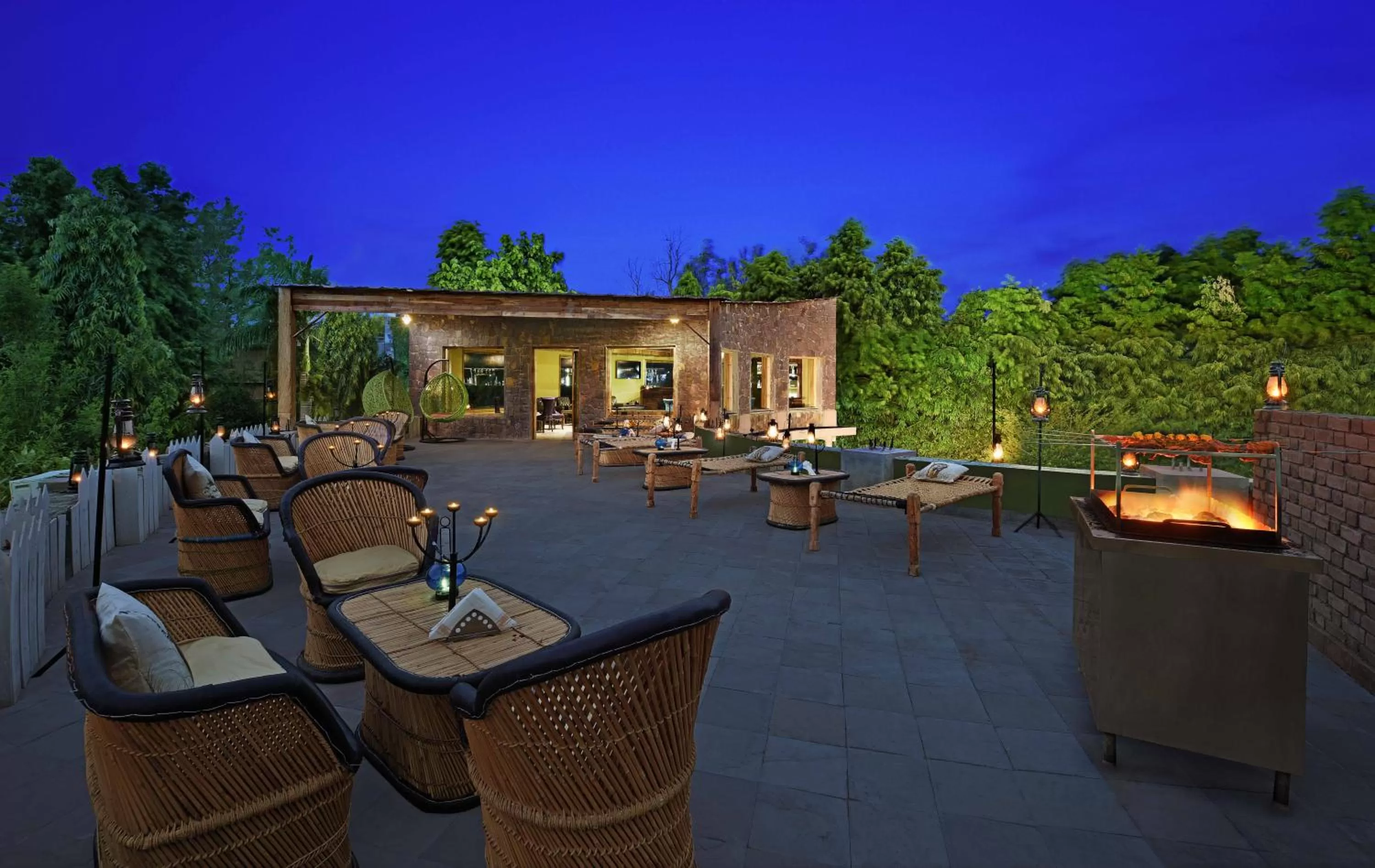 Restaurant/places to eat in The Fern Ranthambore Forest Resort Rajasthan