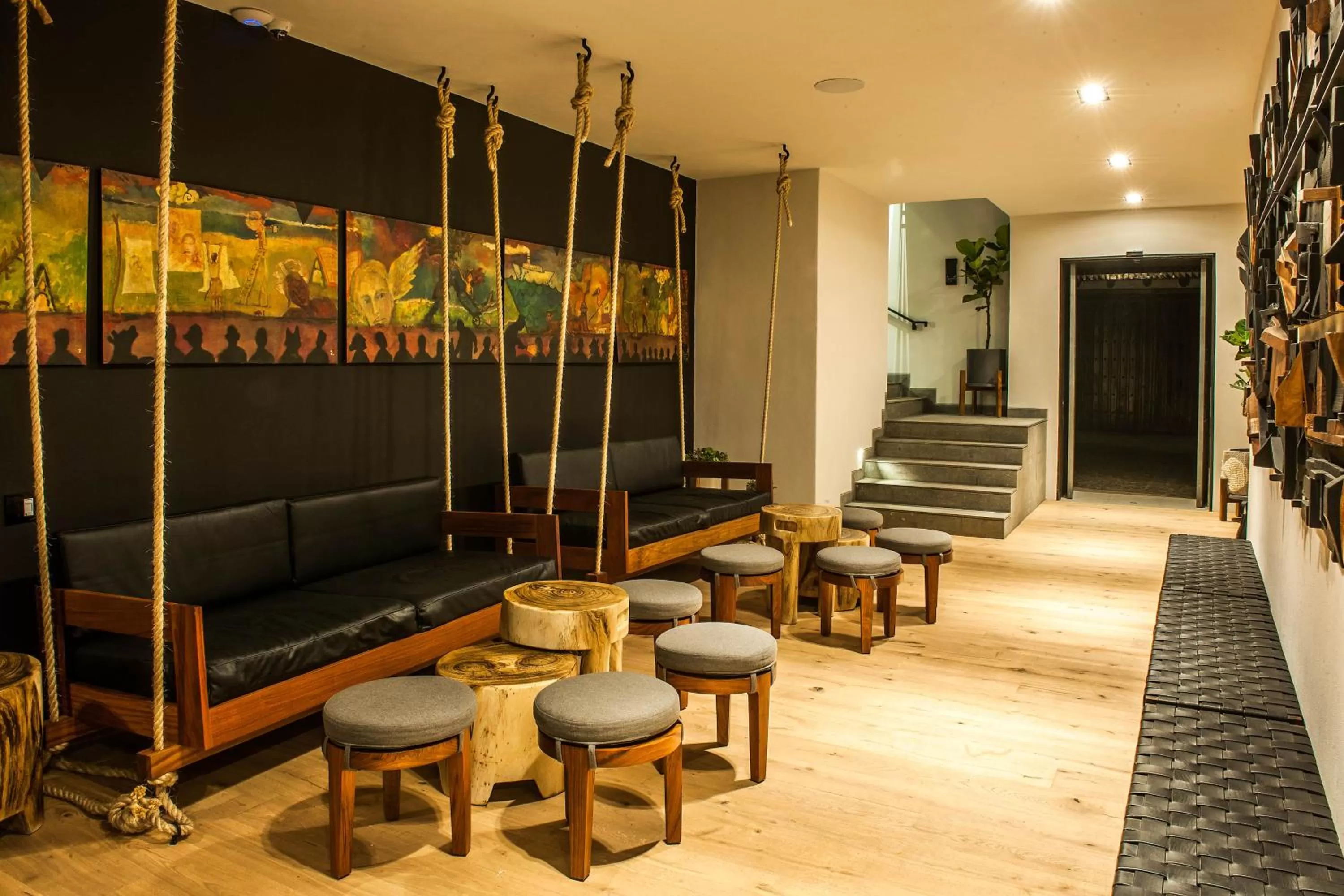 Lobby or reception in Cinco Rodavento