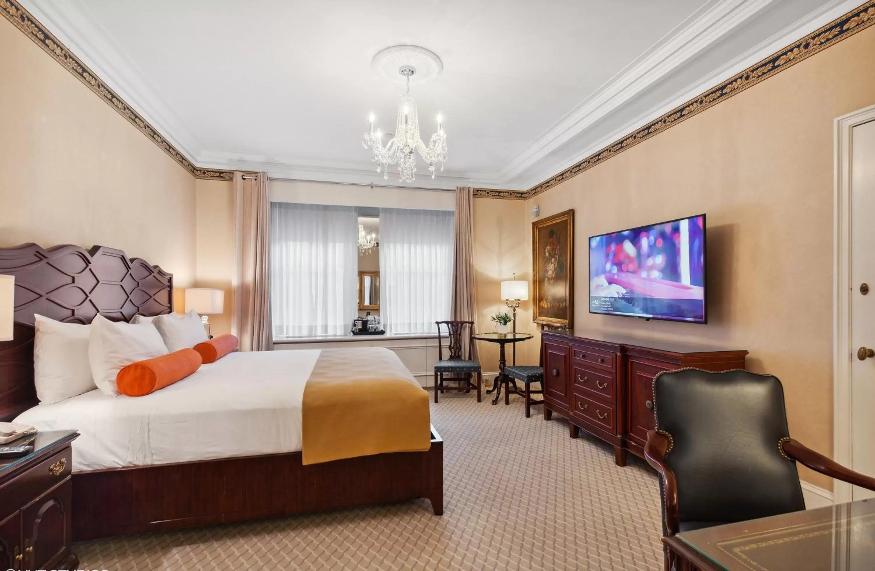 Bed in The Sherry Netherland