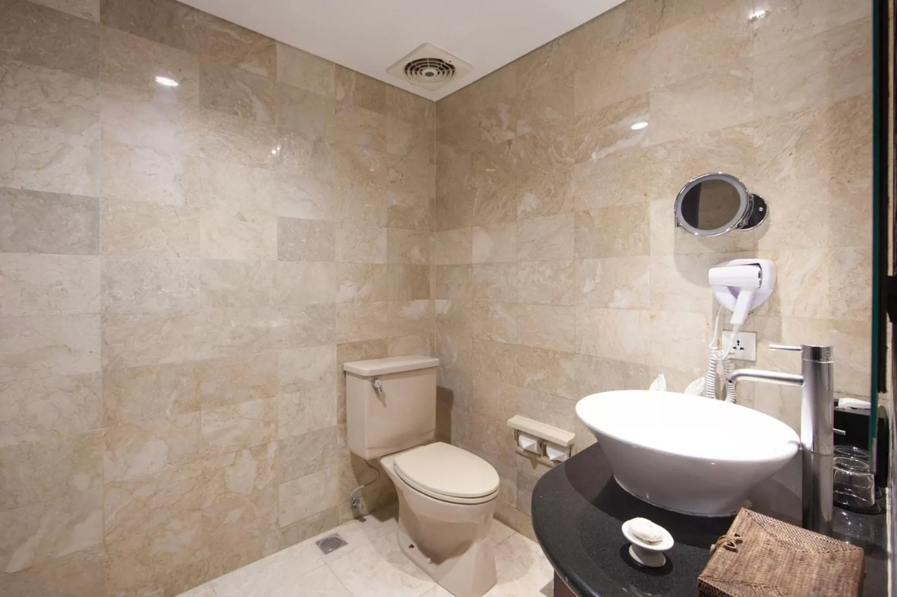 Bathroom in Legian Beach Hotel