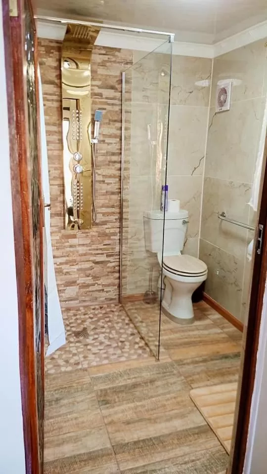 Bathroom in Queensburgh B&B or Self Catering