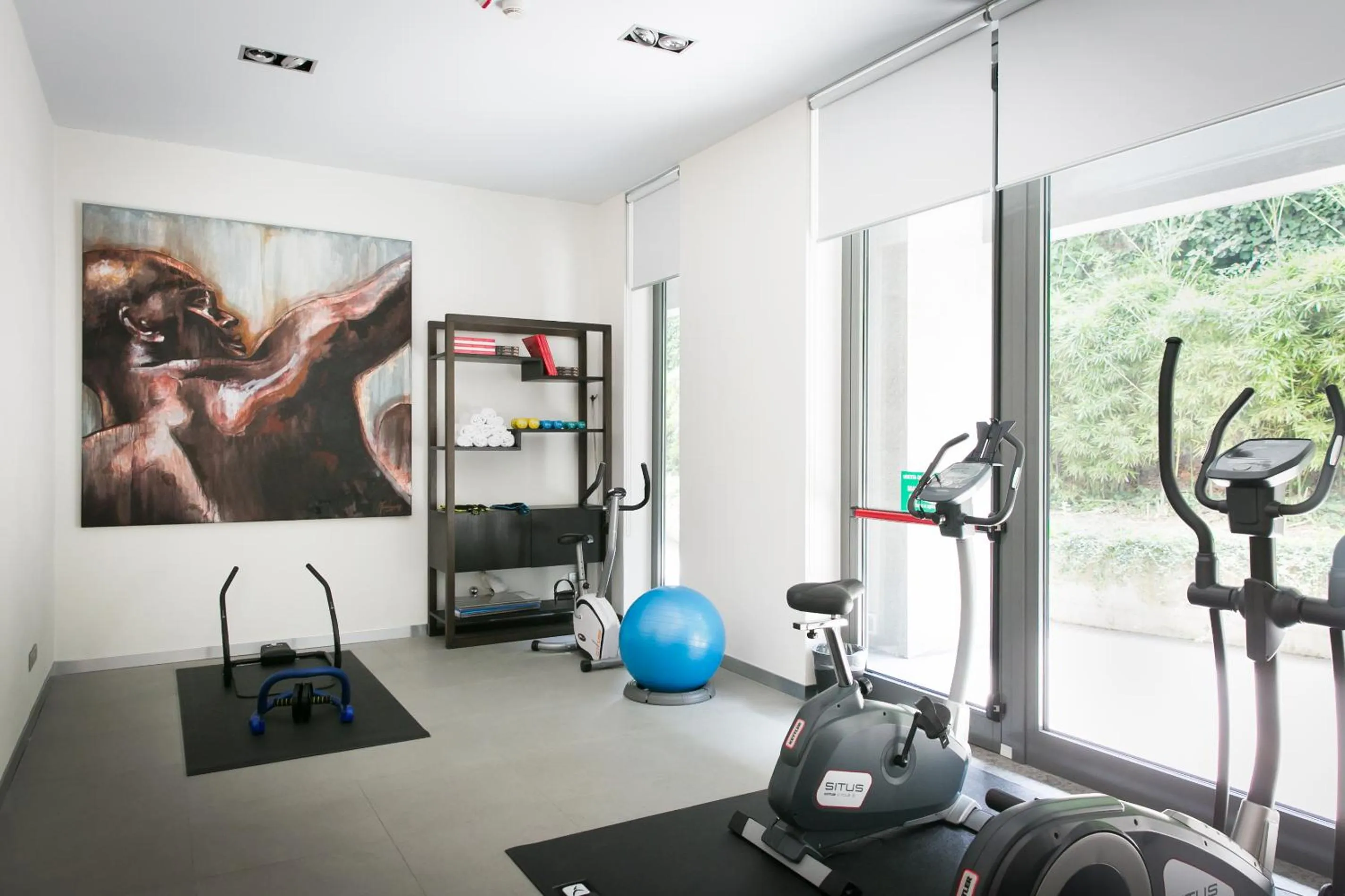 Fitness centre/facilities in Zambala Luxury Apartments