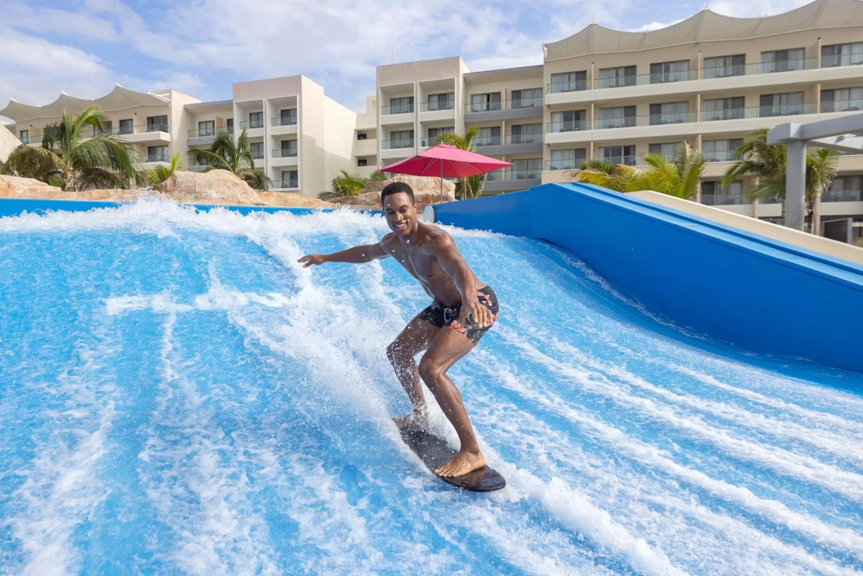 Aqua park in Planet Hollywood Cancun by Royalton, An Autograph Collection All-Inclusive Resort