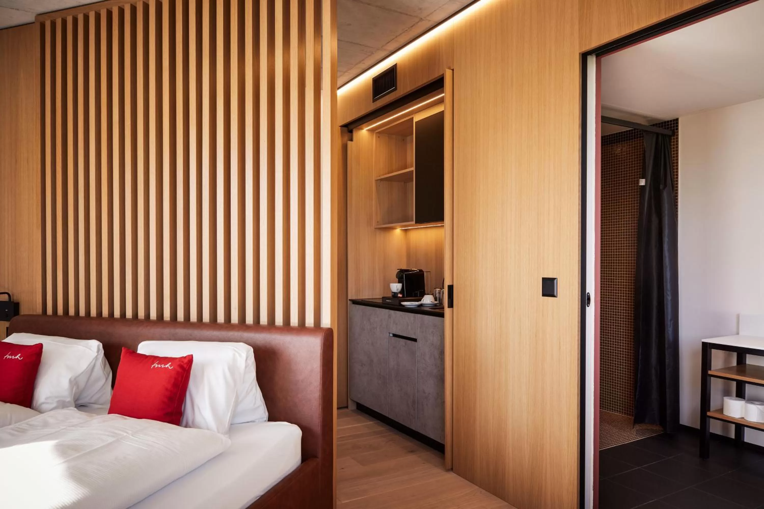 Kitchen or kitchenette in Tailormade Hotel RIGIBLICK Küssnacht