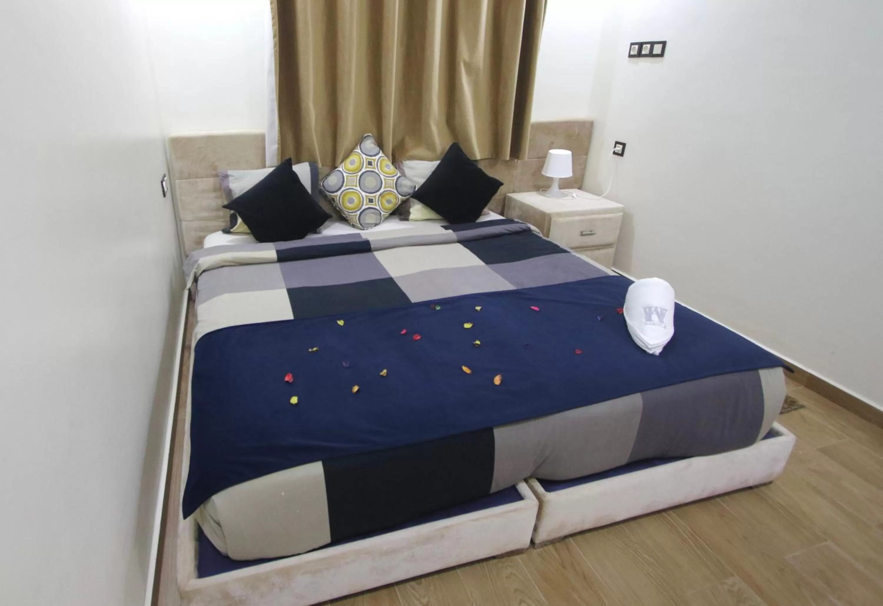 Bed in Dakhla White Hotel