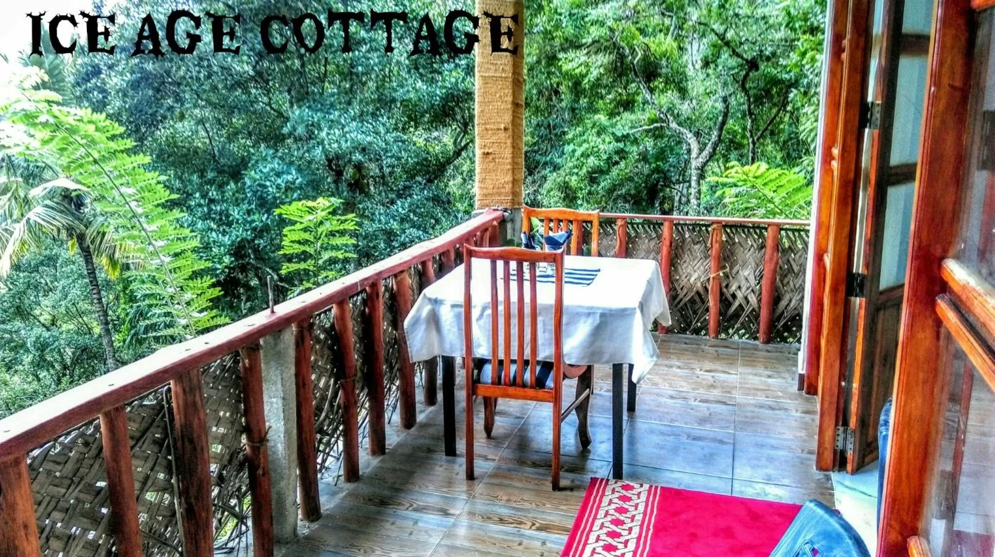 Balcony/Terrace in Ice Age Cottage