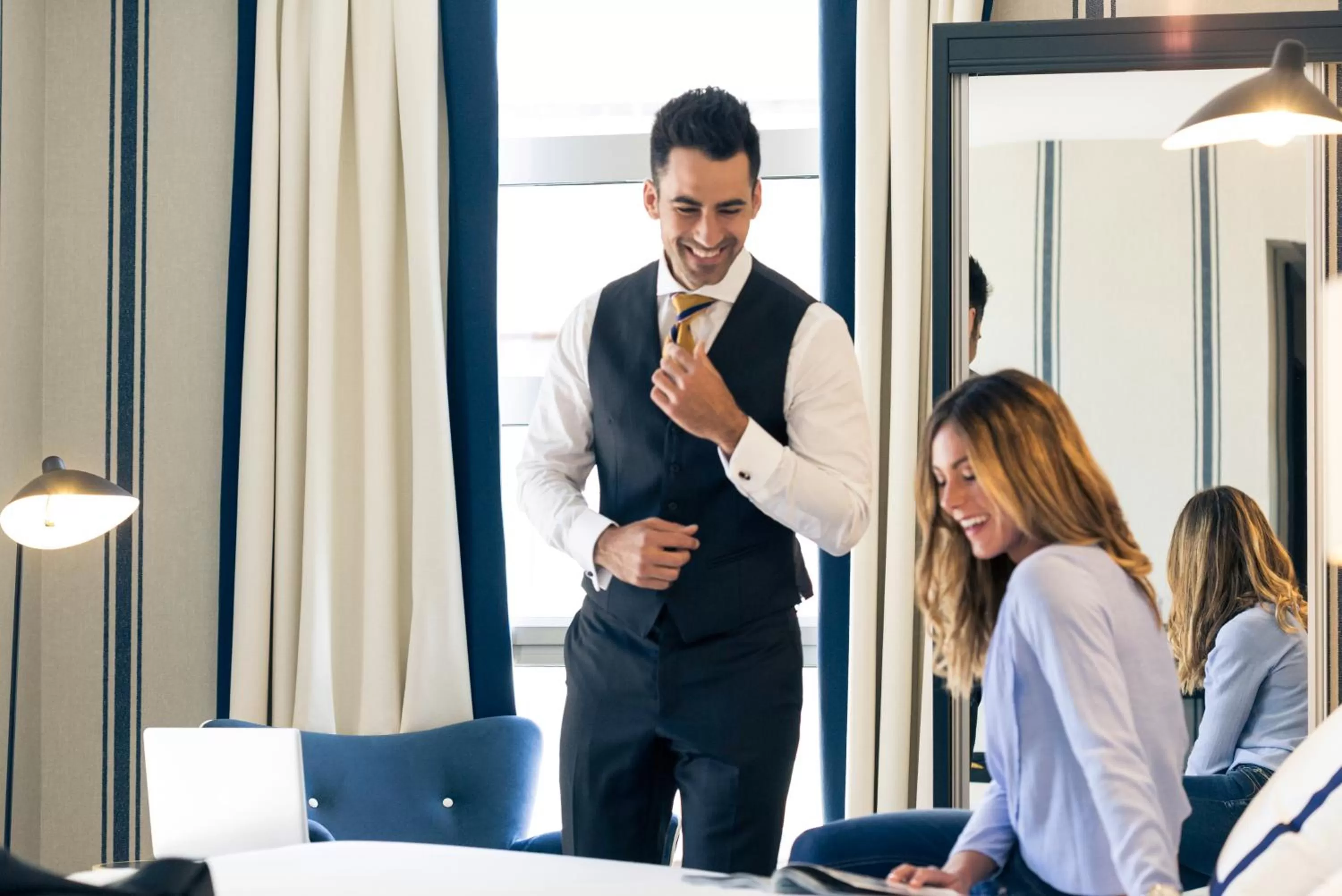 People in Hotel Mercure Jardines de Albia