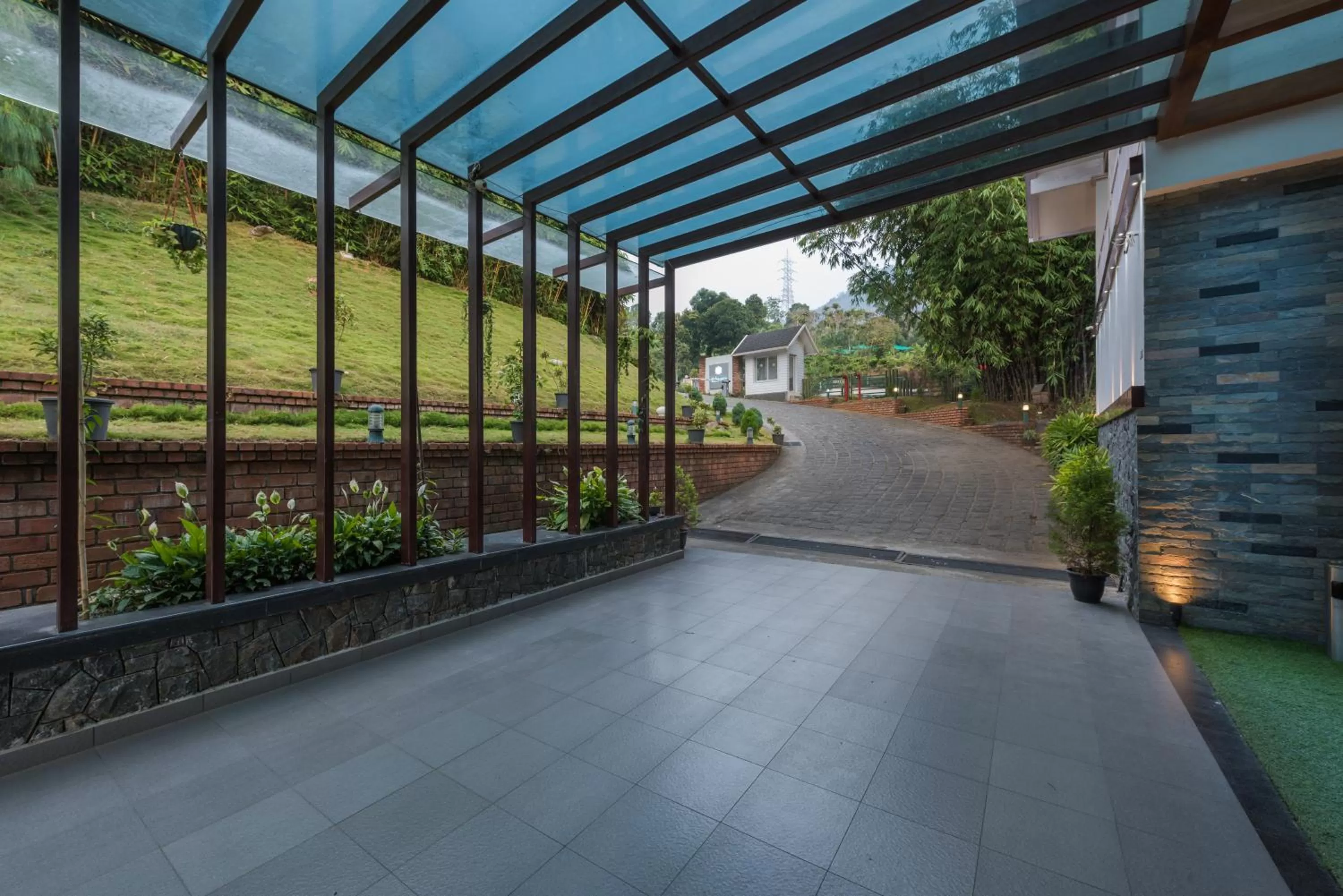 Facade/entrance in Trivers Resort Munnar