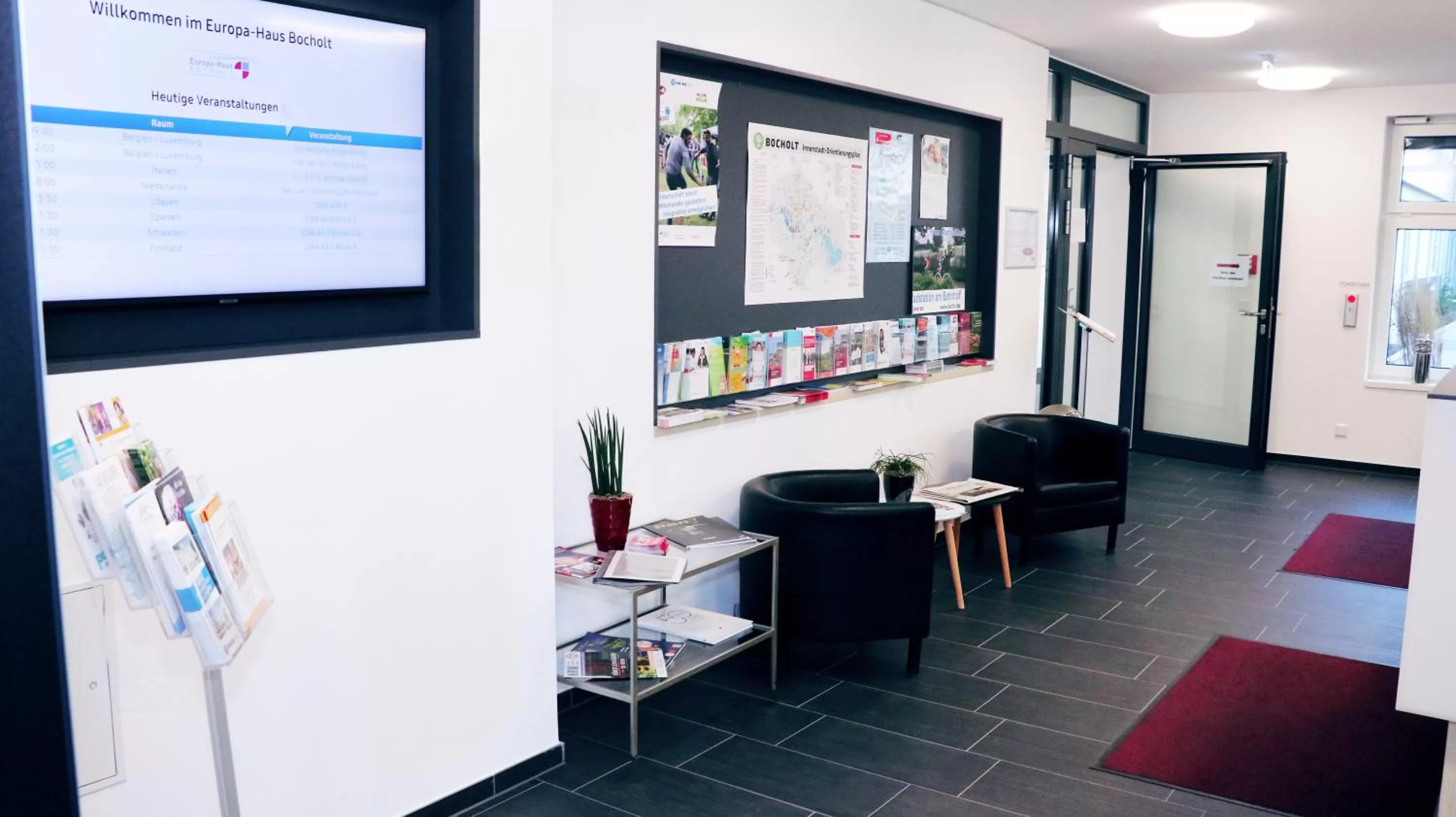 Lobby or reception in Europa-Haus-Bocholt - Bett & Bike