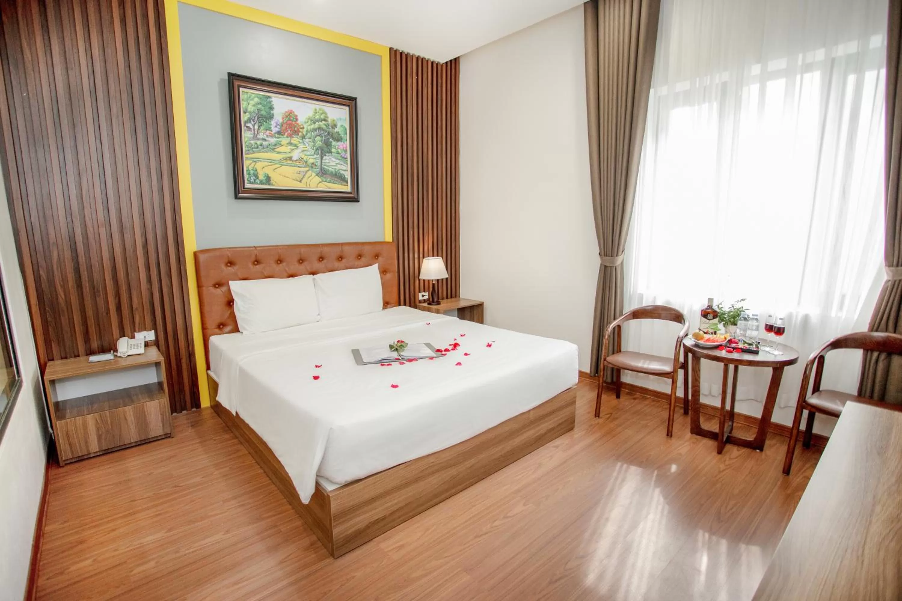 Photo of the whole room, Bed in MOMALI Hotel Ninh Binh