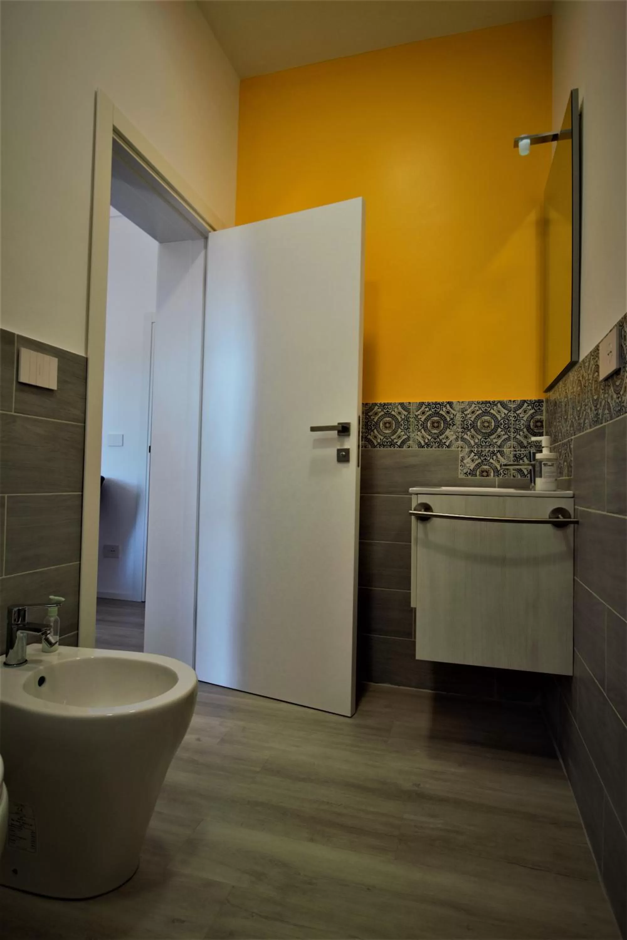 Shower in B&B Belvedere All'Idria