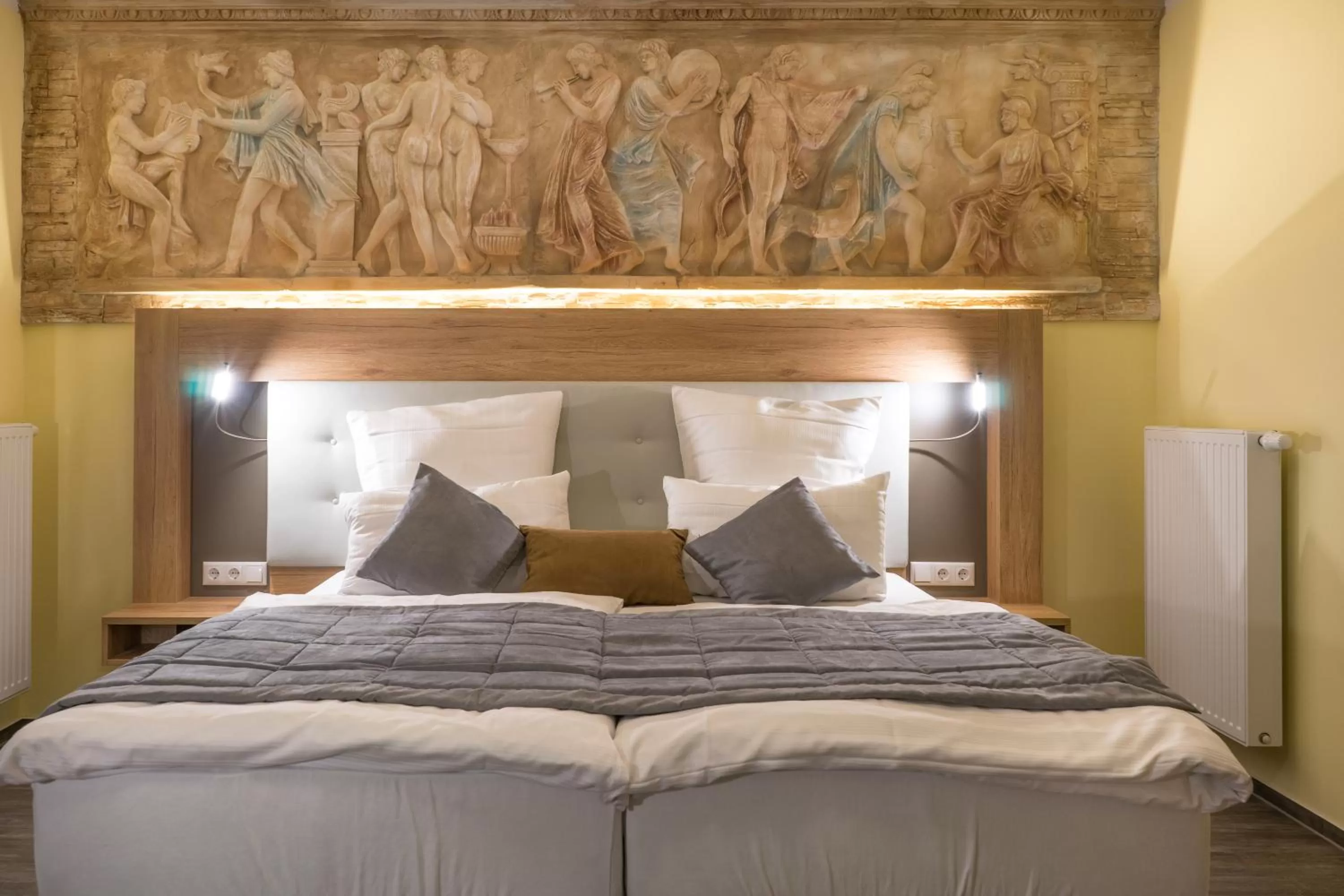 Bed in Hotel & Restaurant Sparta