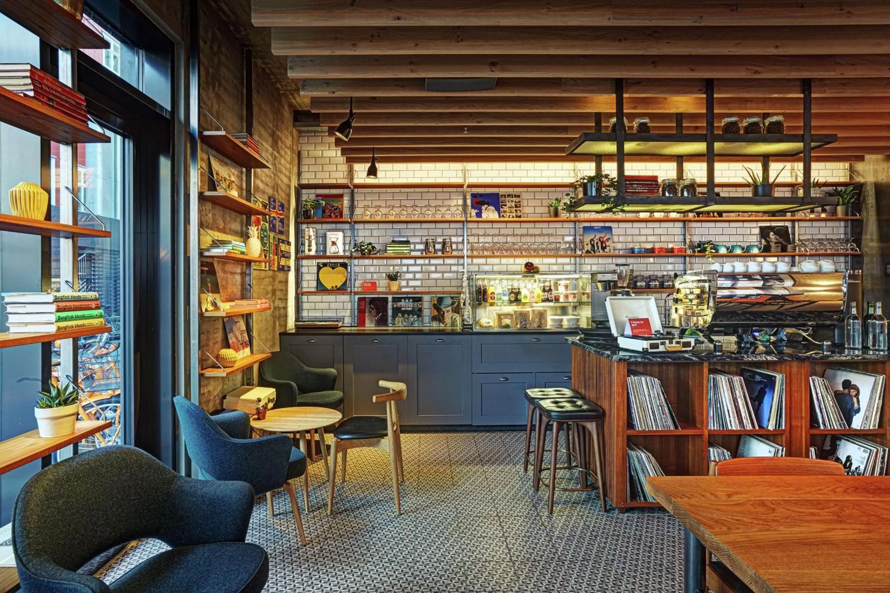 Dining area in Canopy by Hilton Reykjavik City Centre