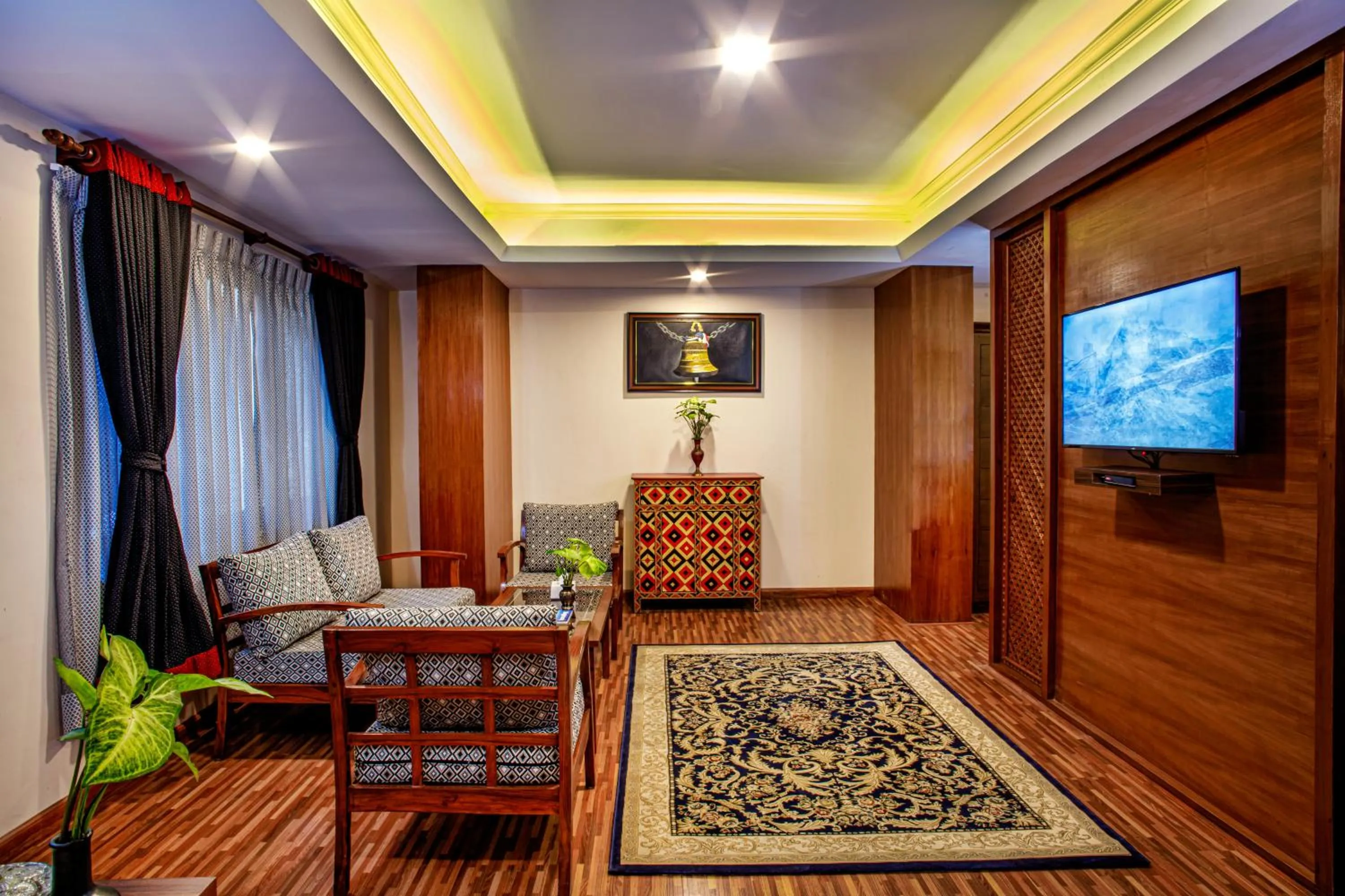 Living room in Taleju Boutique Hotel