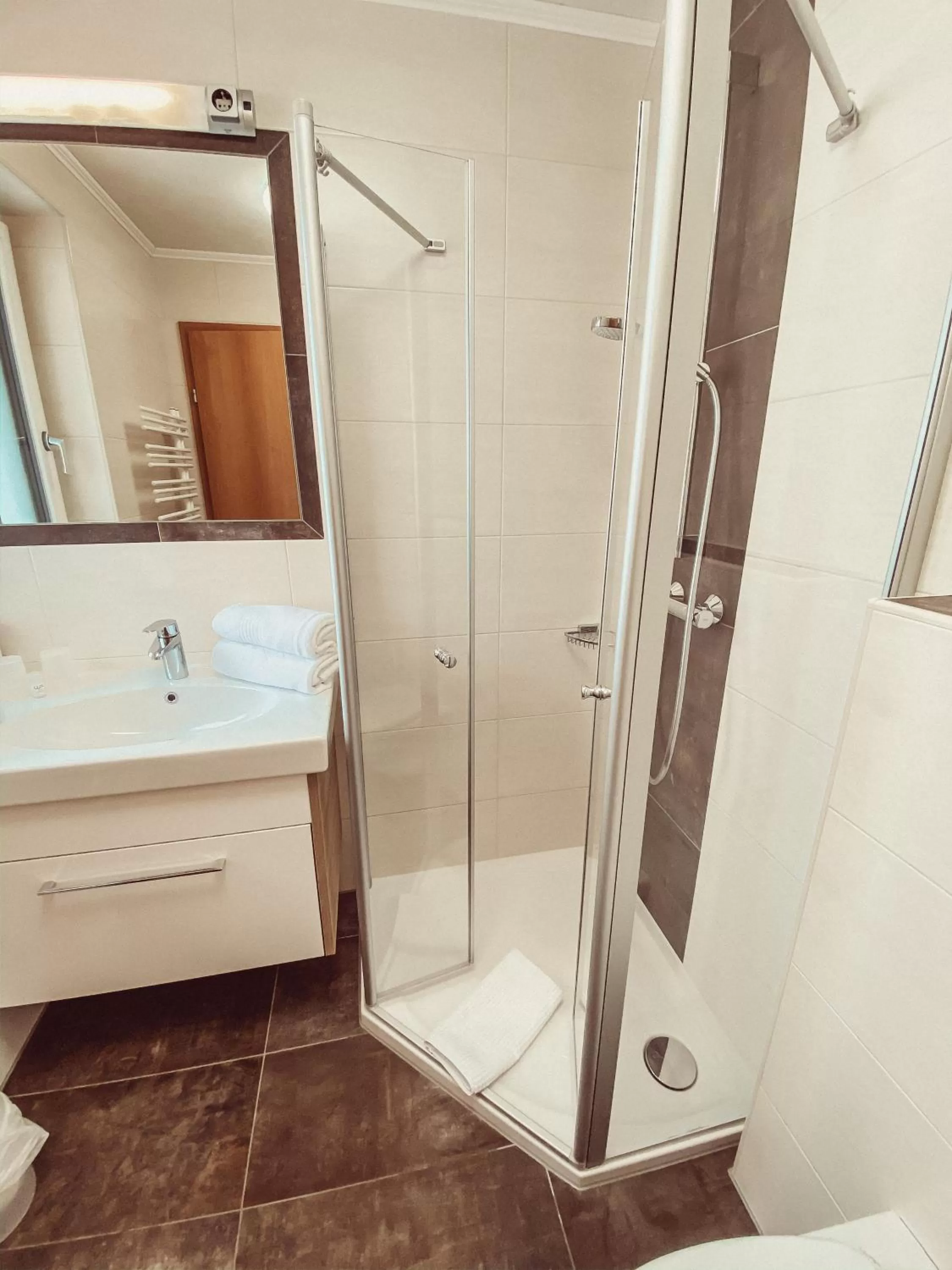 Bathroom in Frühstückspension Auer - Haus Kargl