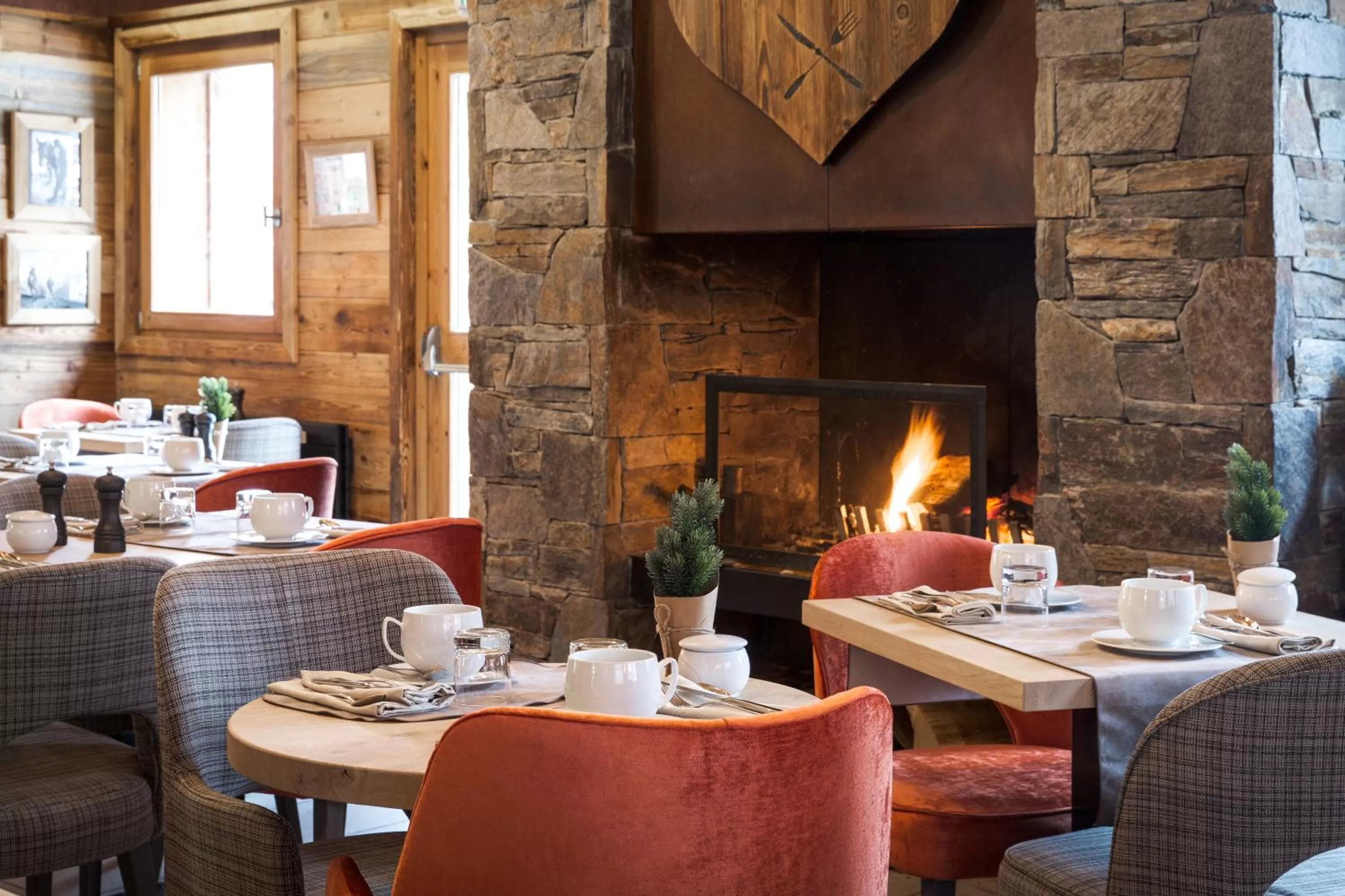 Staff in Les Loges Blanches Megève