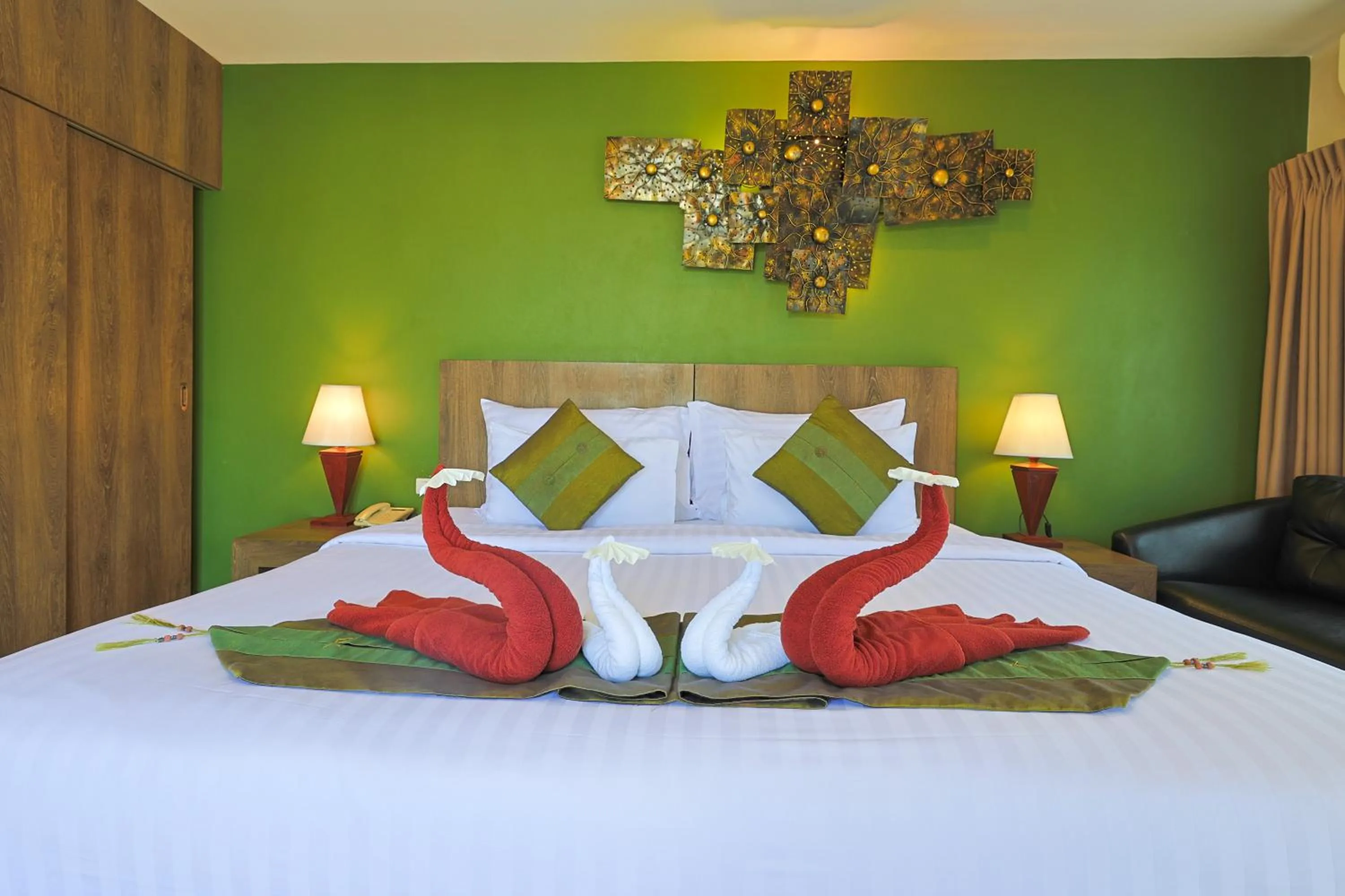 Bed in The Gig Hotel