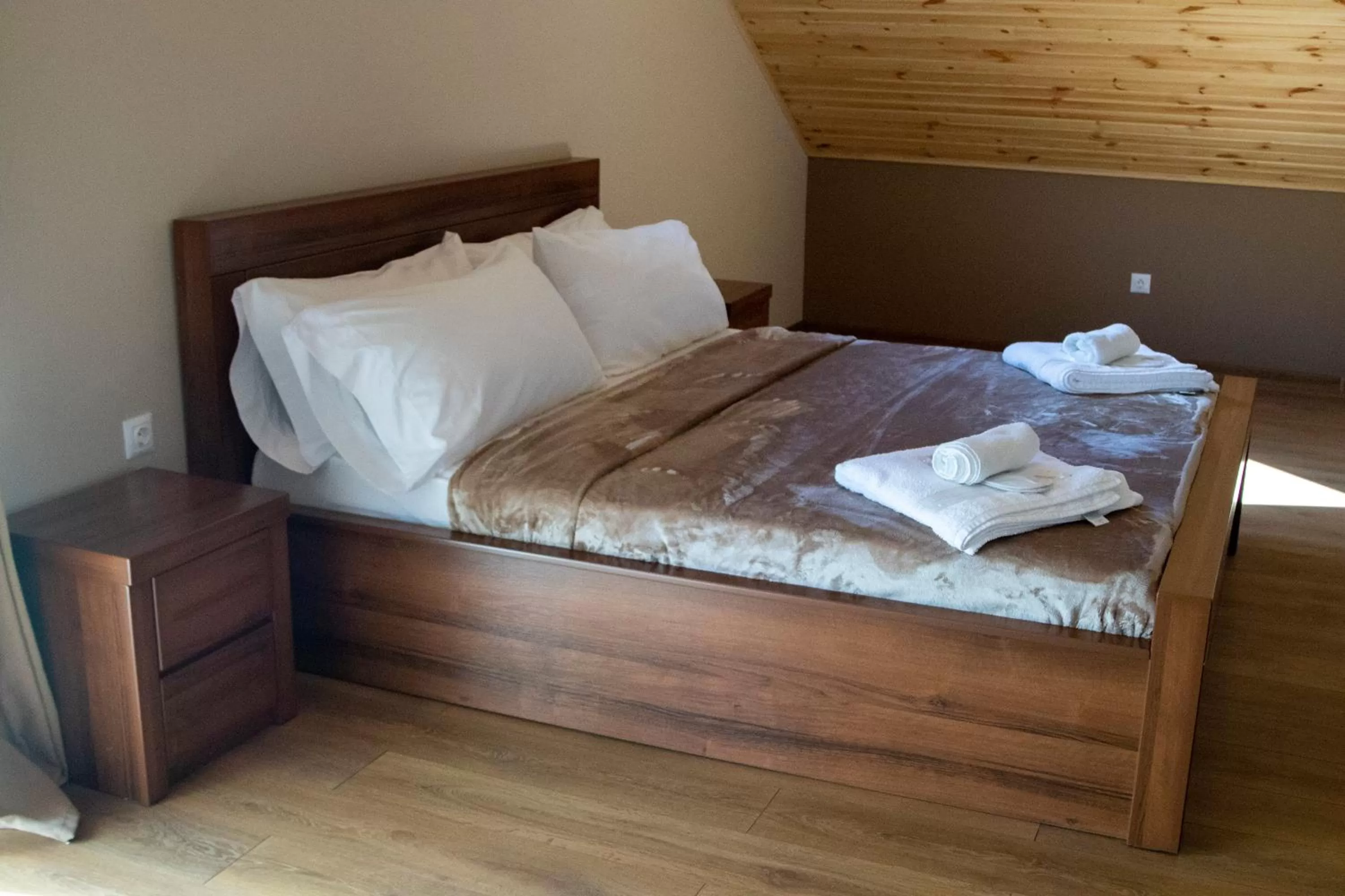 Bed in Hotel Patriot