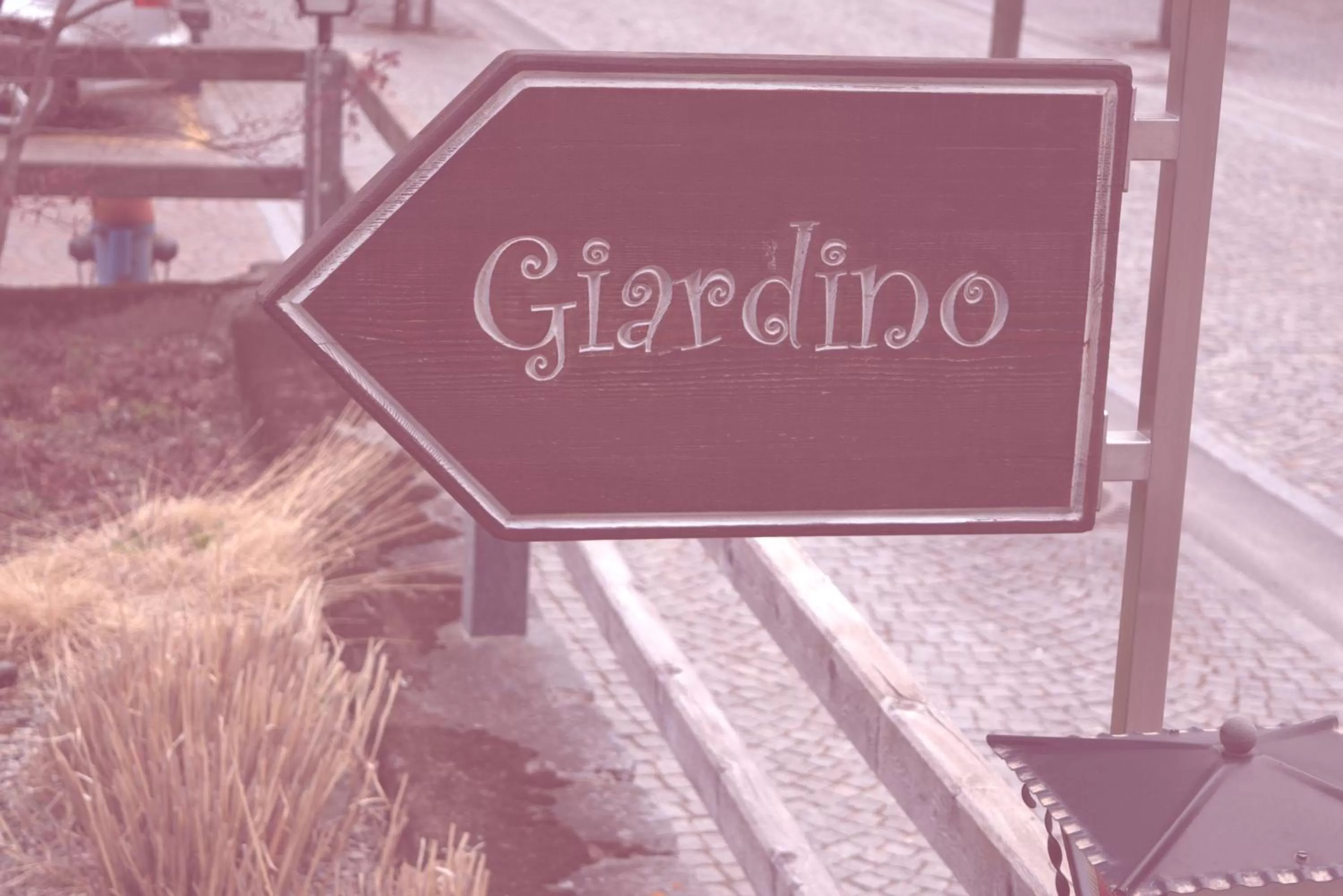 Garden in Ristorante Pensione Chalet Stazione