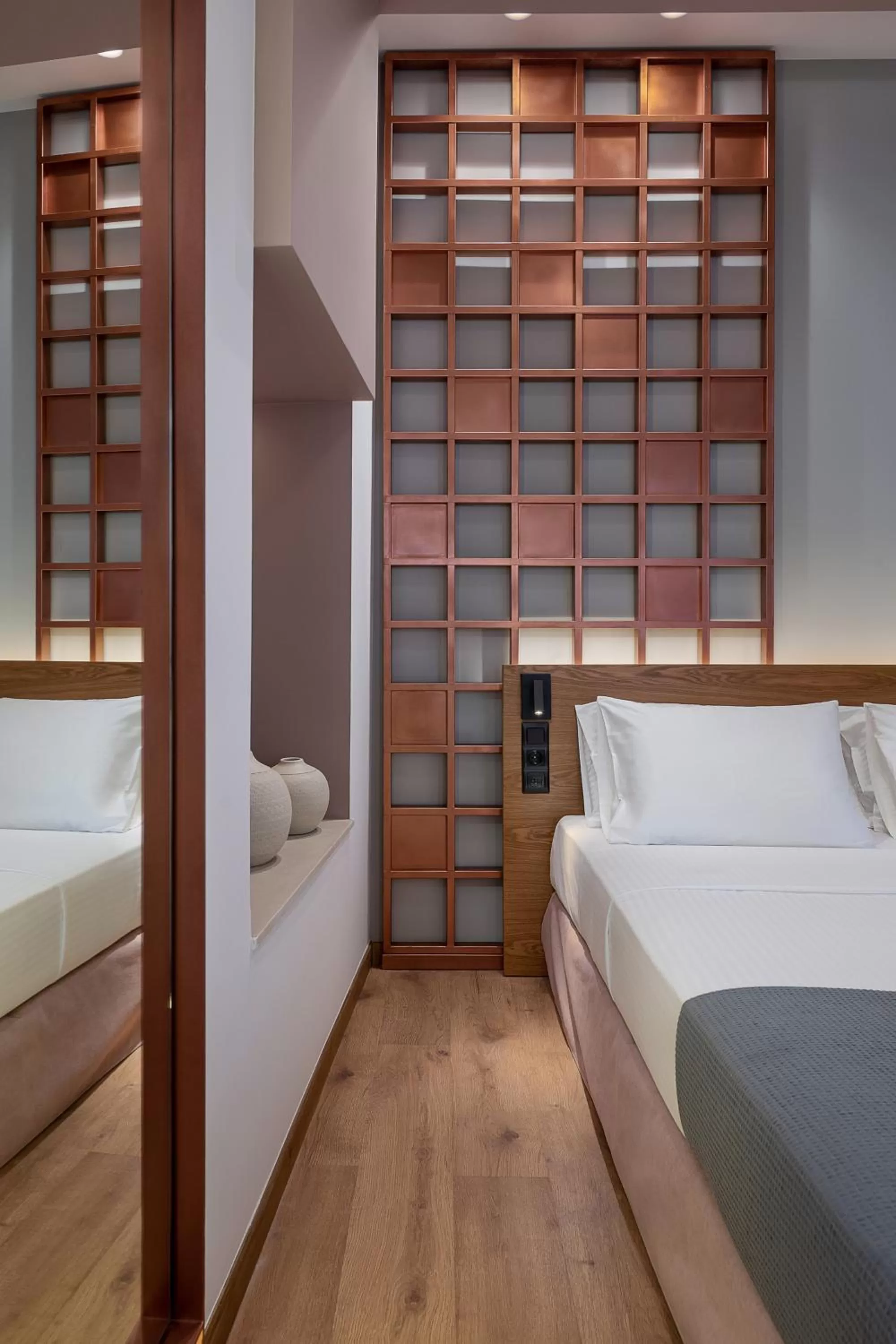 Decorative detail, Bed in Camere Maritima