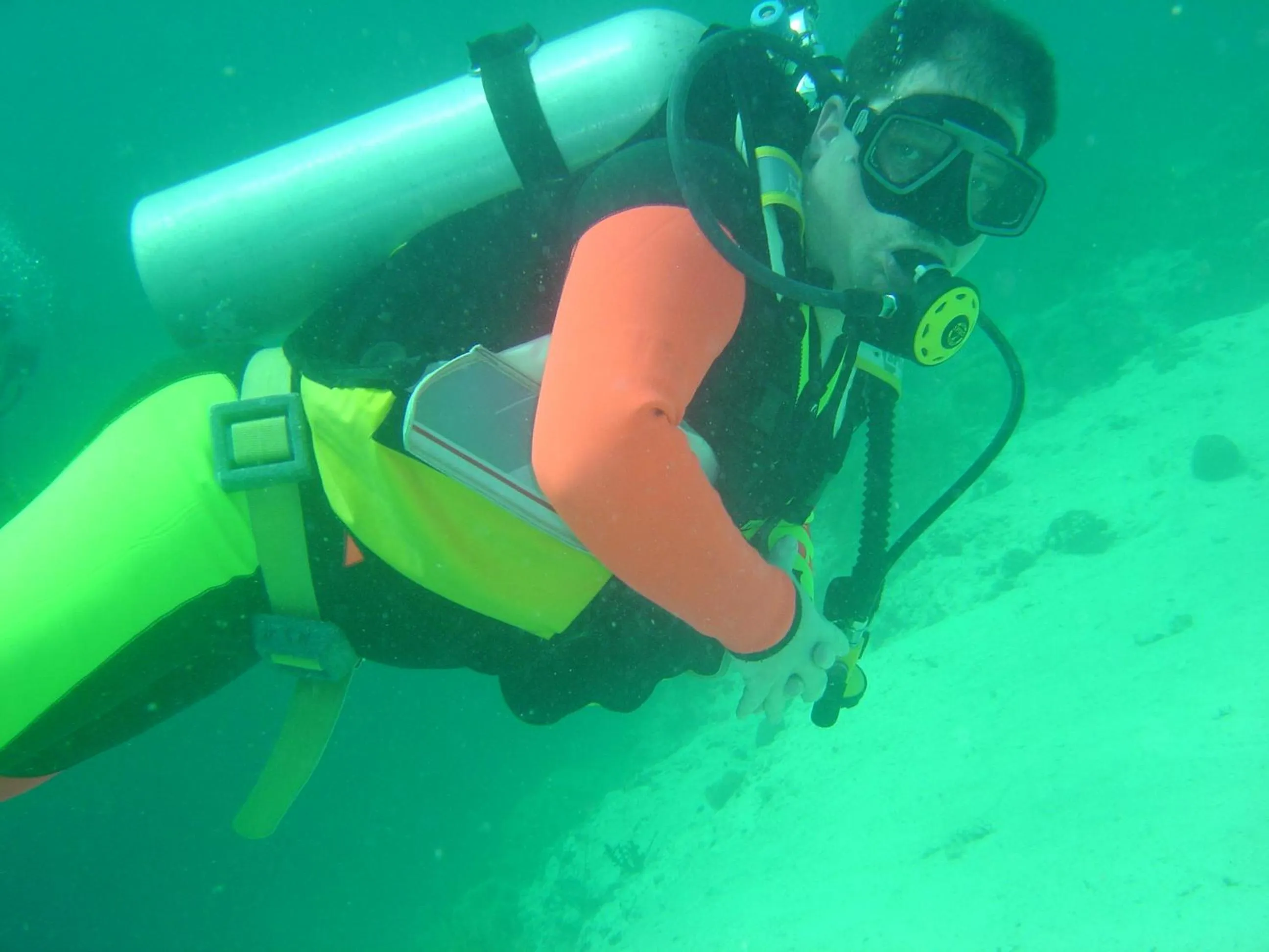 Diving in Mangoes Place