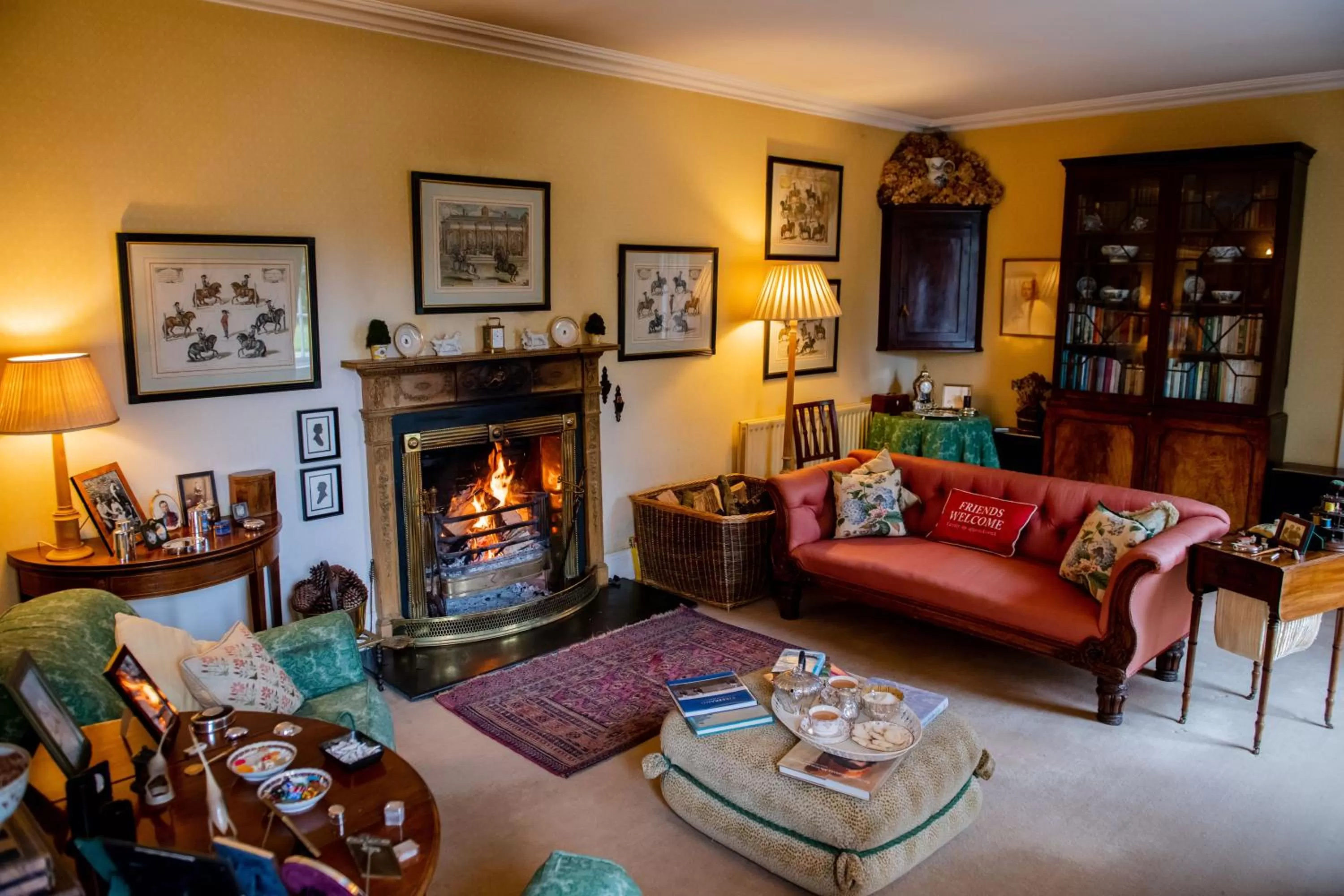 Library in Ballymote Country House