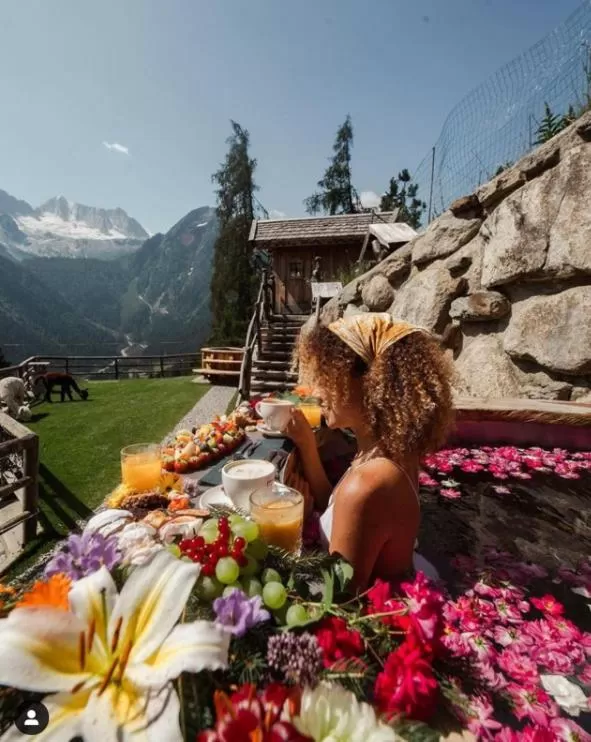 Natural landscape in Hotel Chalet Al Foss - Adults Only