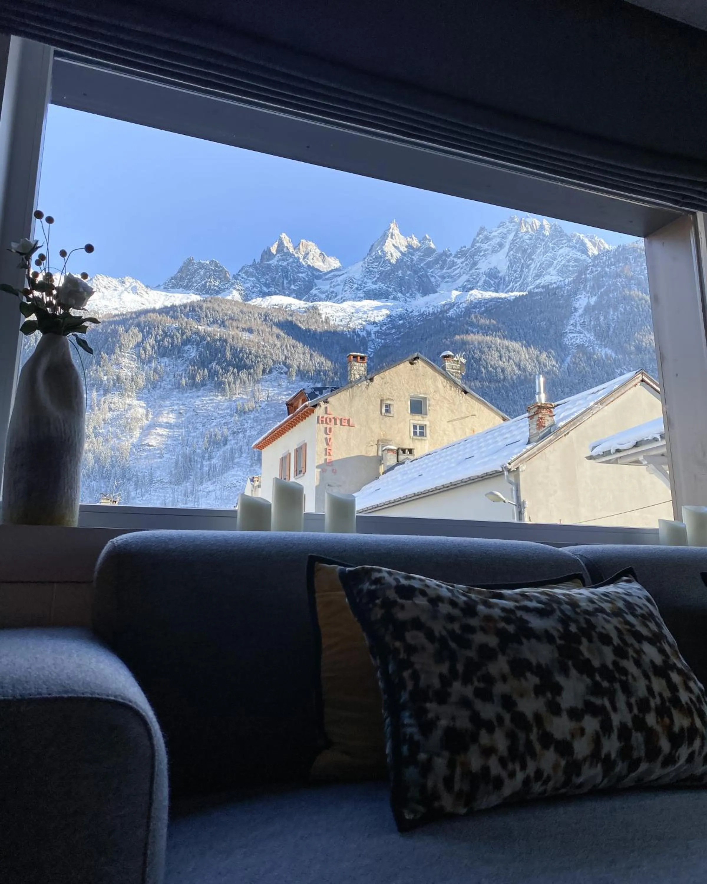 View (from property/room) in Chalet hôtel le Whymper