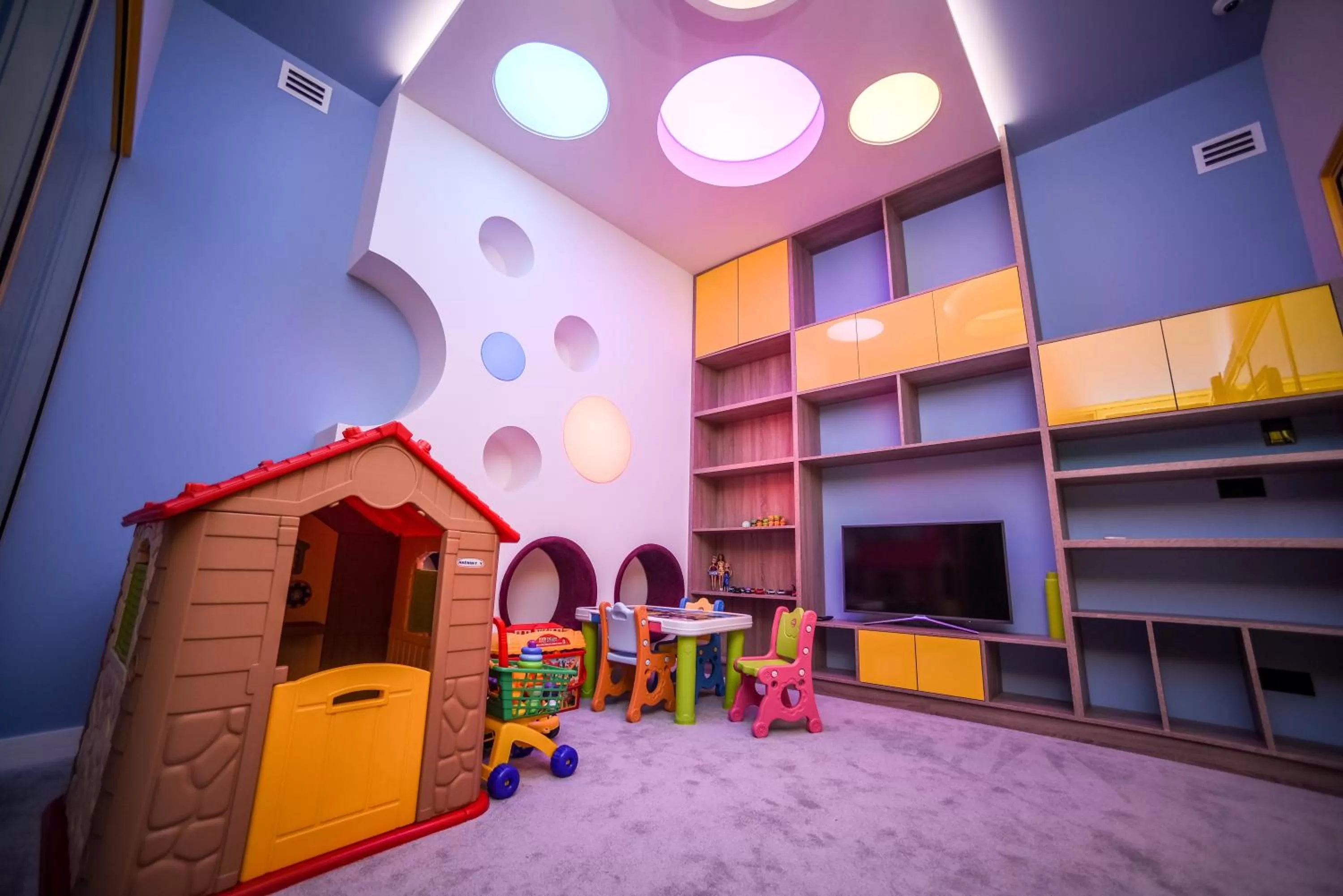 Children play ground in Aghababyan's Hotel