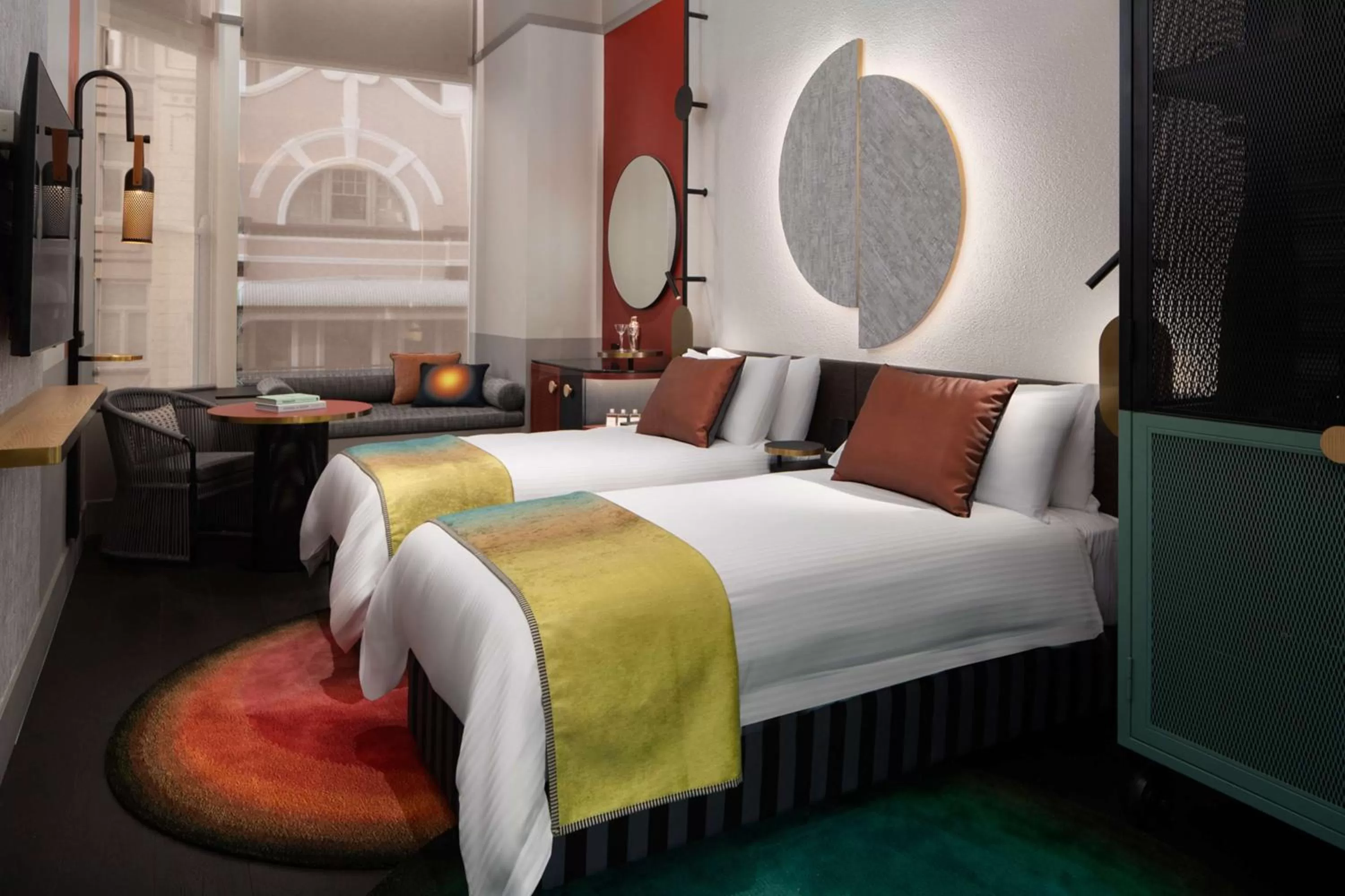 Bedroom, Bed in QT Newcastle