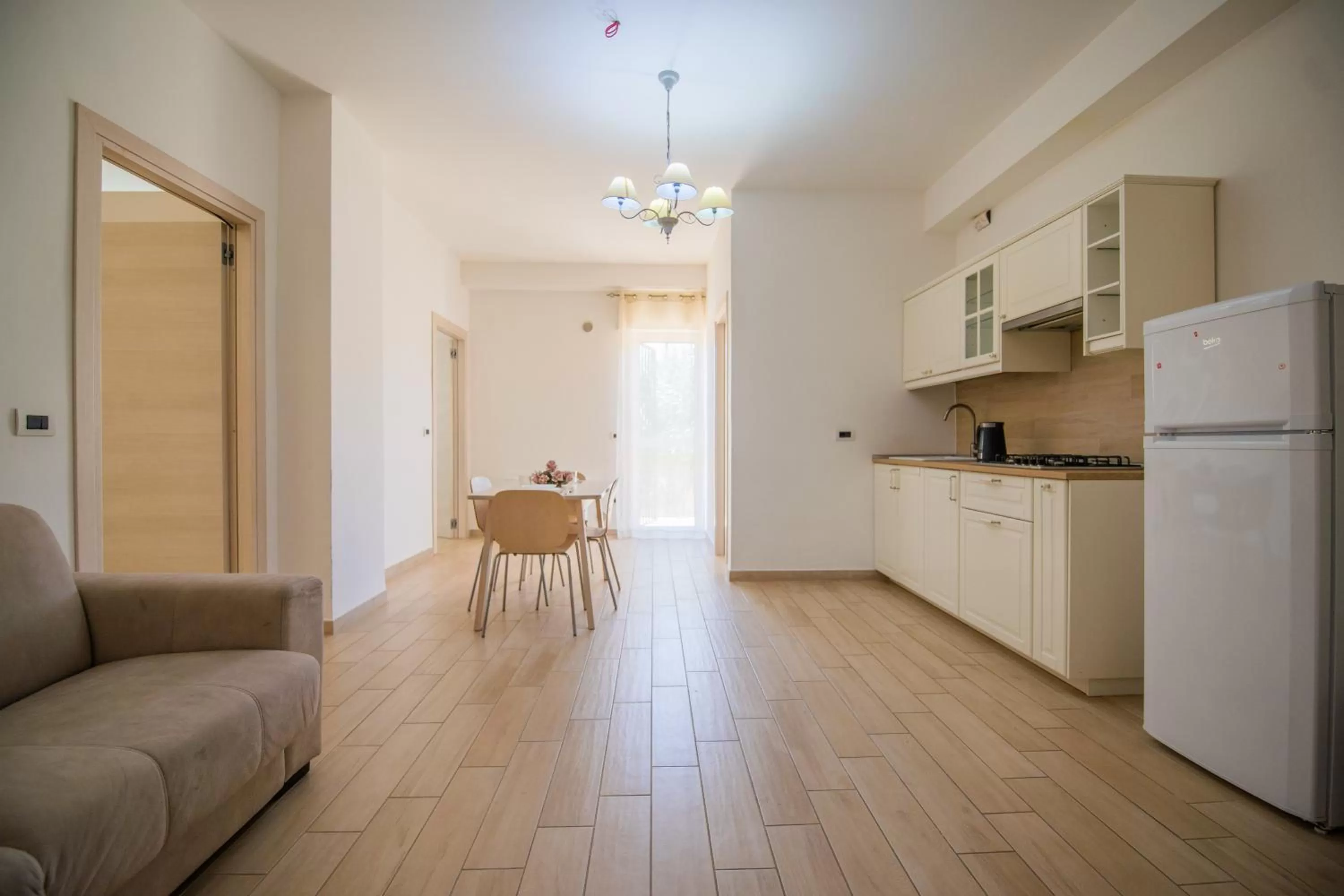 Kitchen or kitchenette in Residence O'Sole Mio Pompei