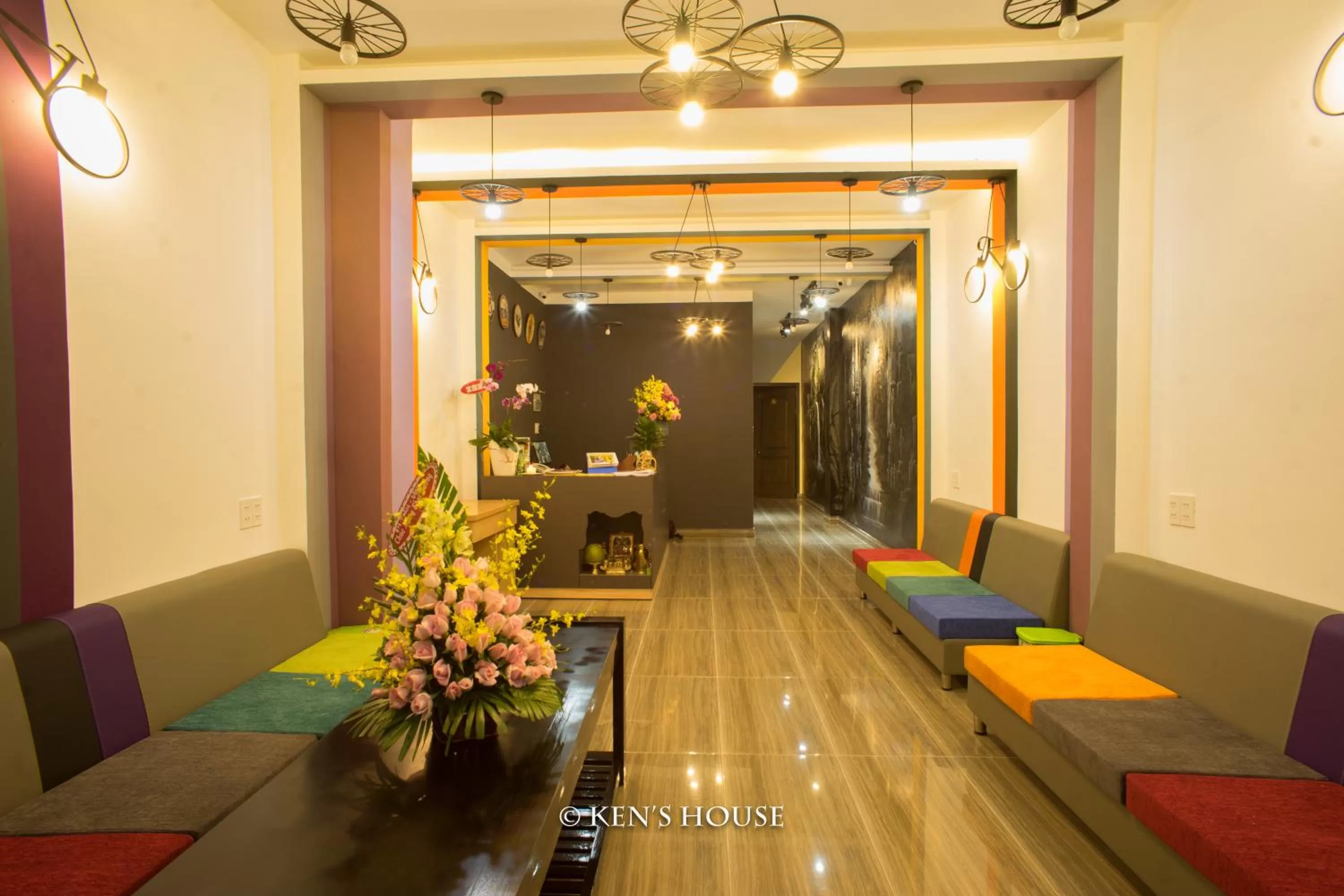 Living room in Bống Stay