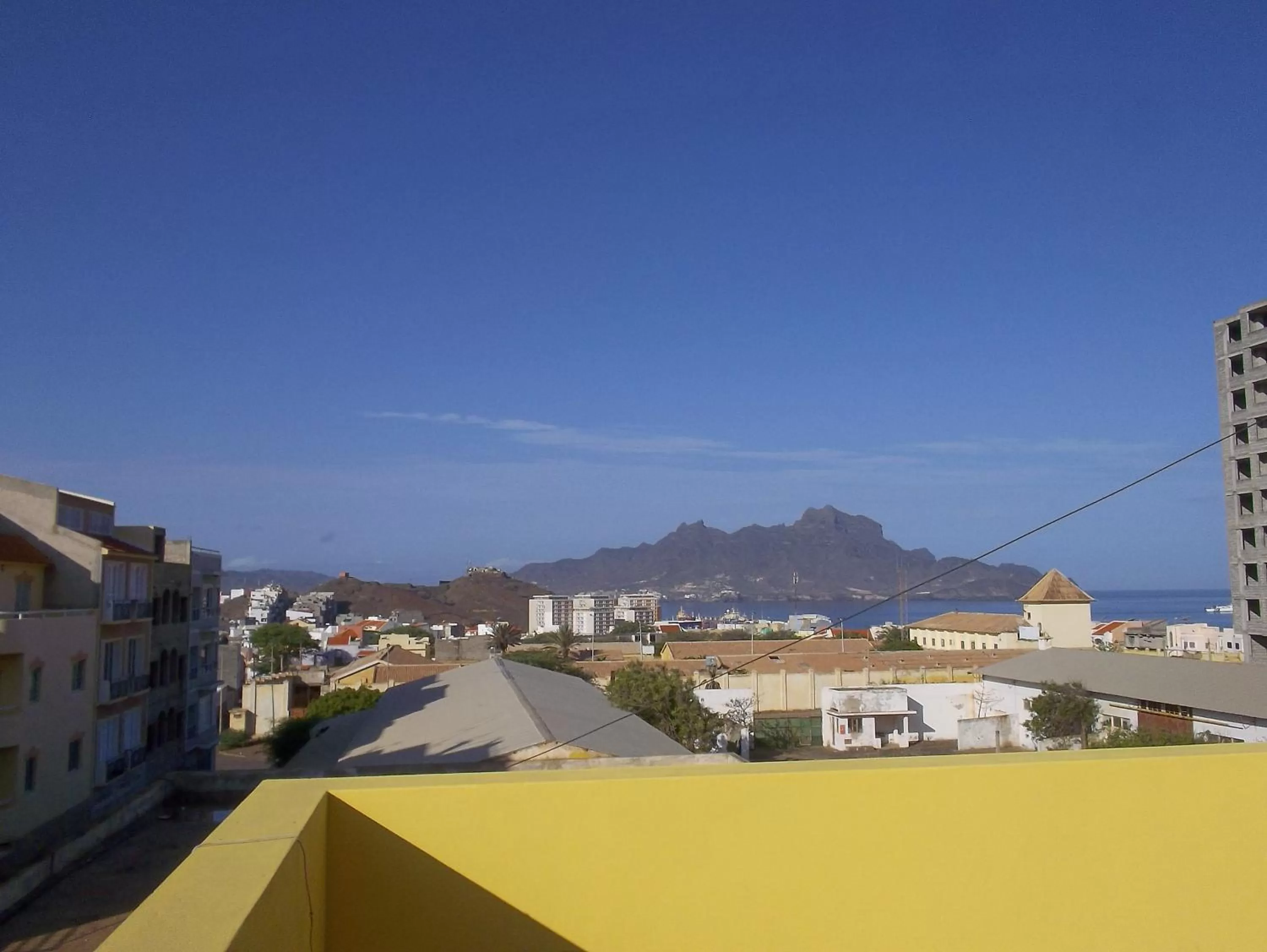 View (from property/room), Balcony/Terrace in Basic Hotel