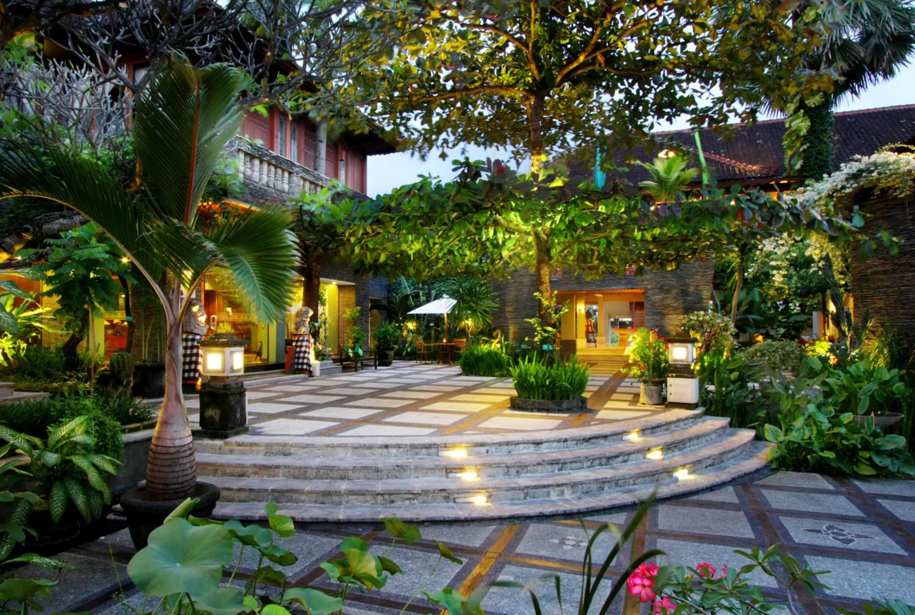 Natural landscape in AlamKulkul Boutique Resort