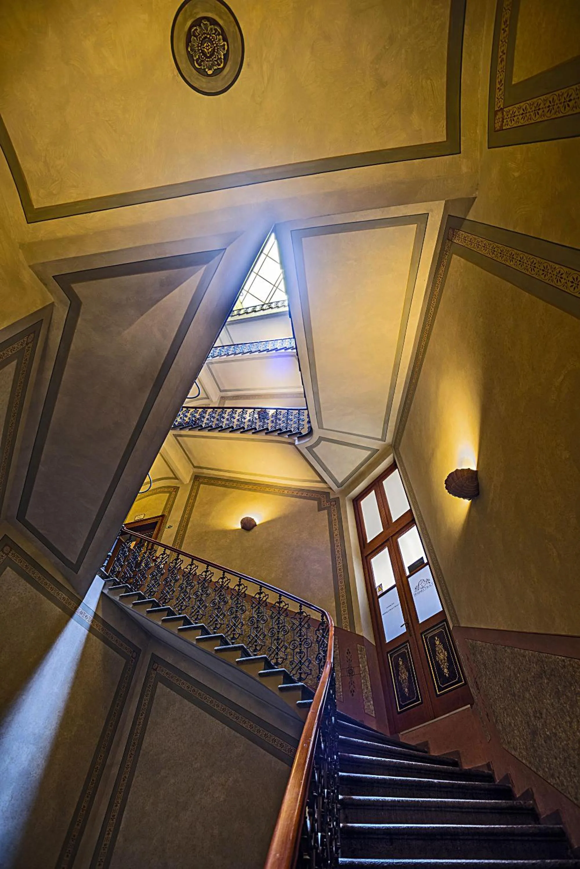 Decorative detail in Deminka Palace