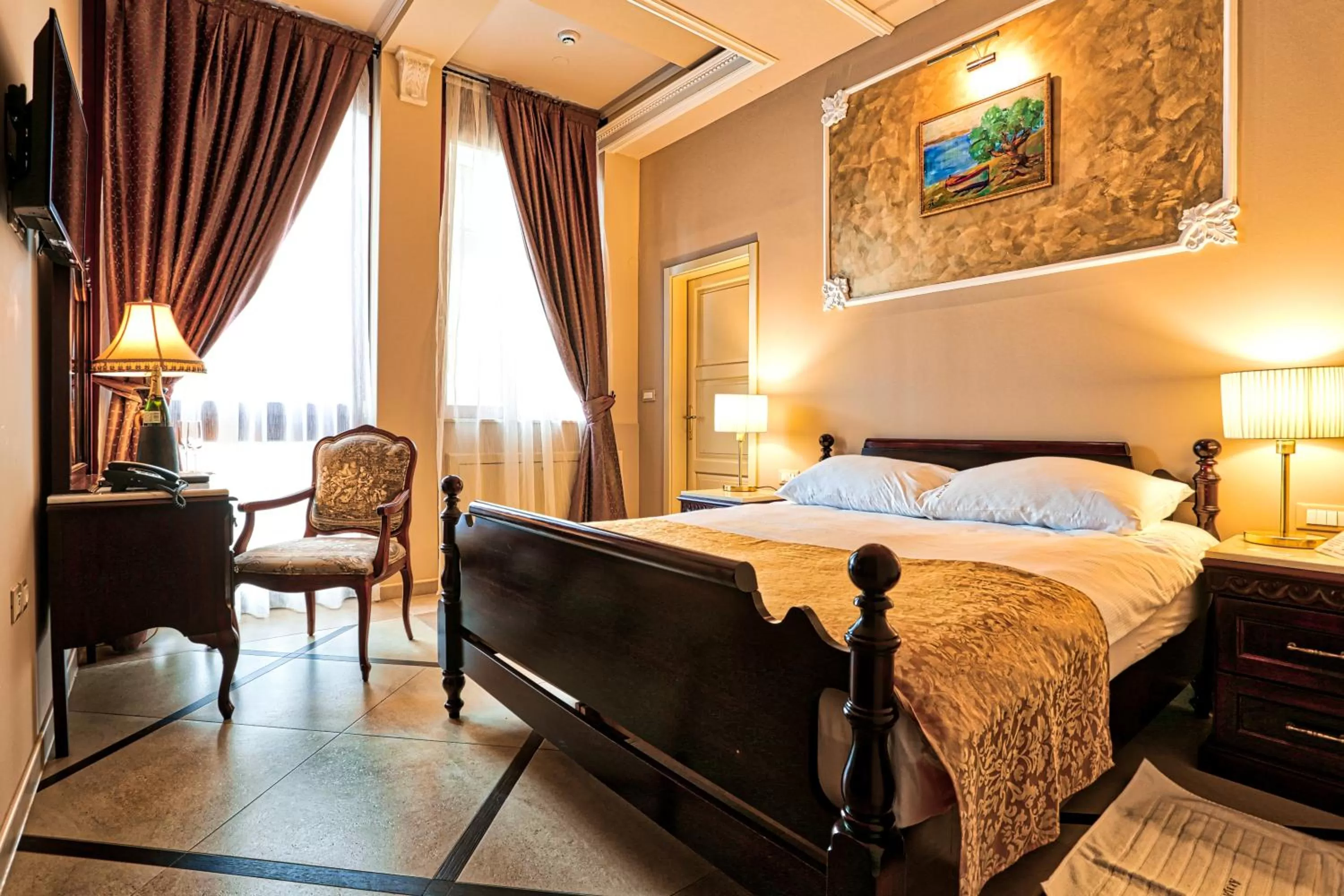 Bed in Arbia Dorka Heritage Palace